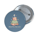 Bear Pin Button – Study Now Slay Later
