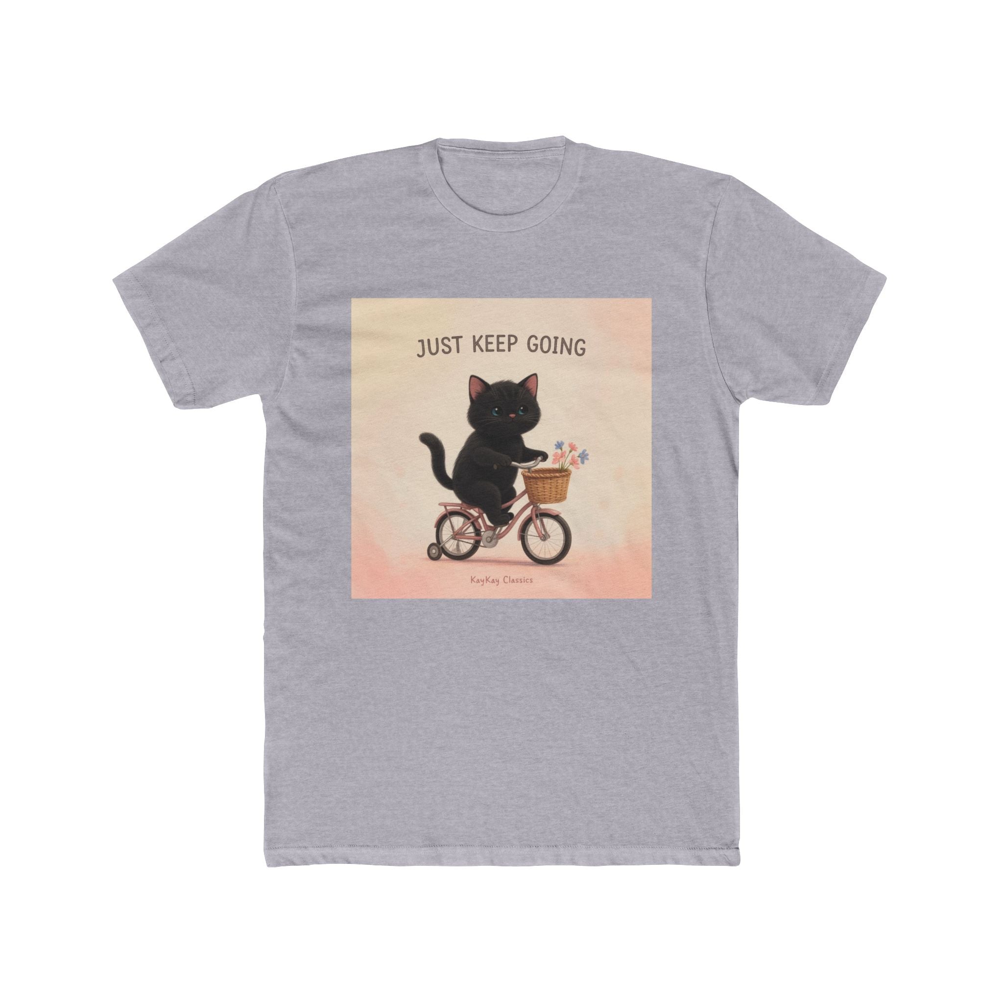 JUST KEEP GOING Cat Unisex Tee