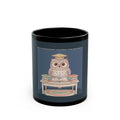 Owl Black Mug 11oz – Be Gentle With Yourself