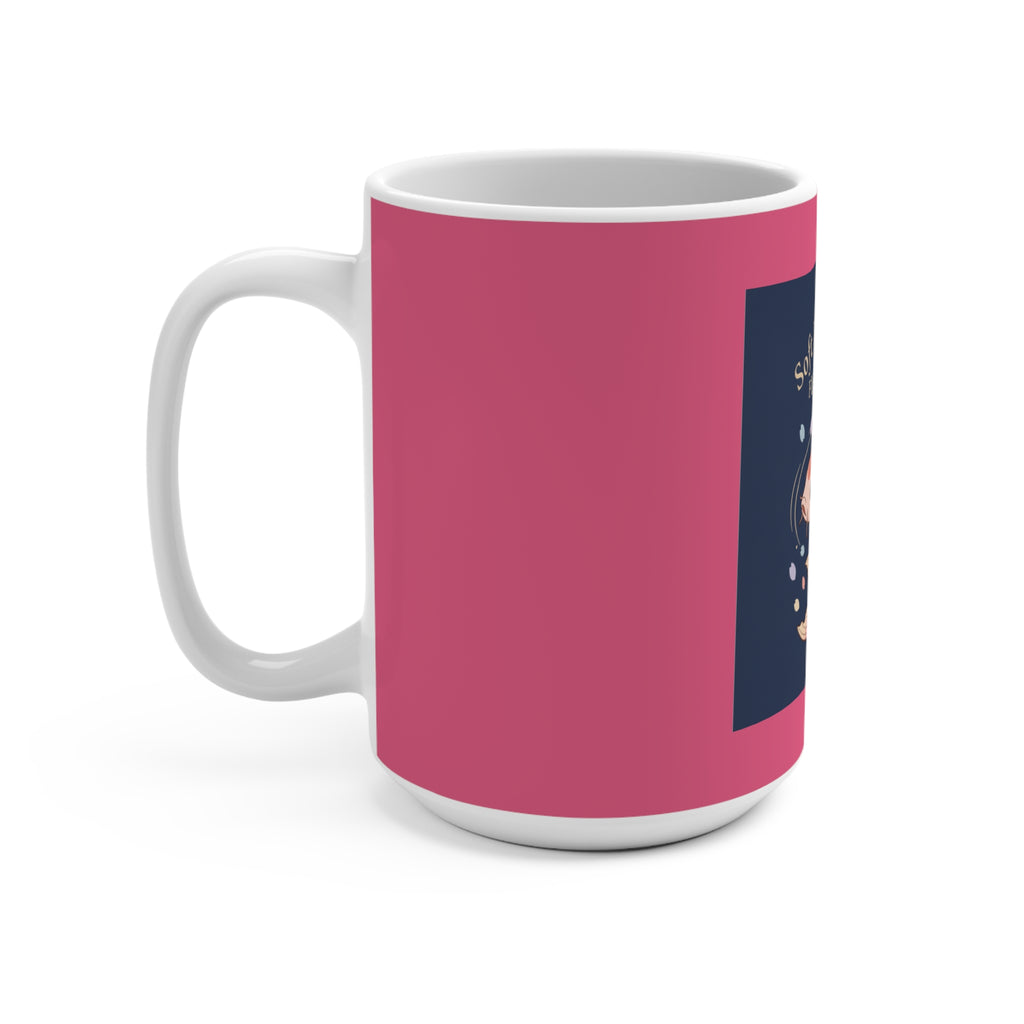 Koi Mug 15oz – Soft Life Scholar Flow With Grace