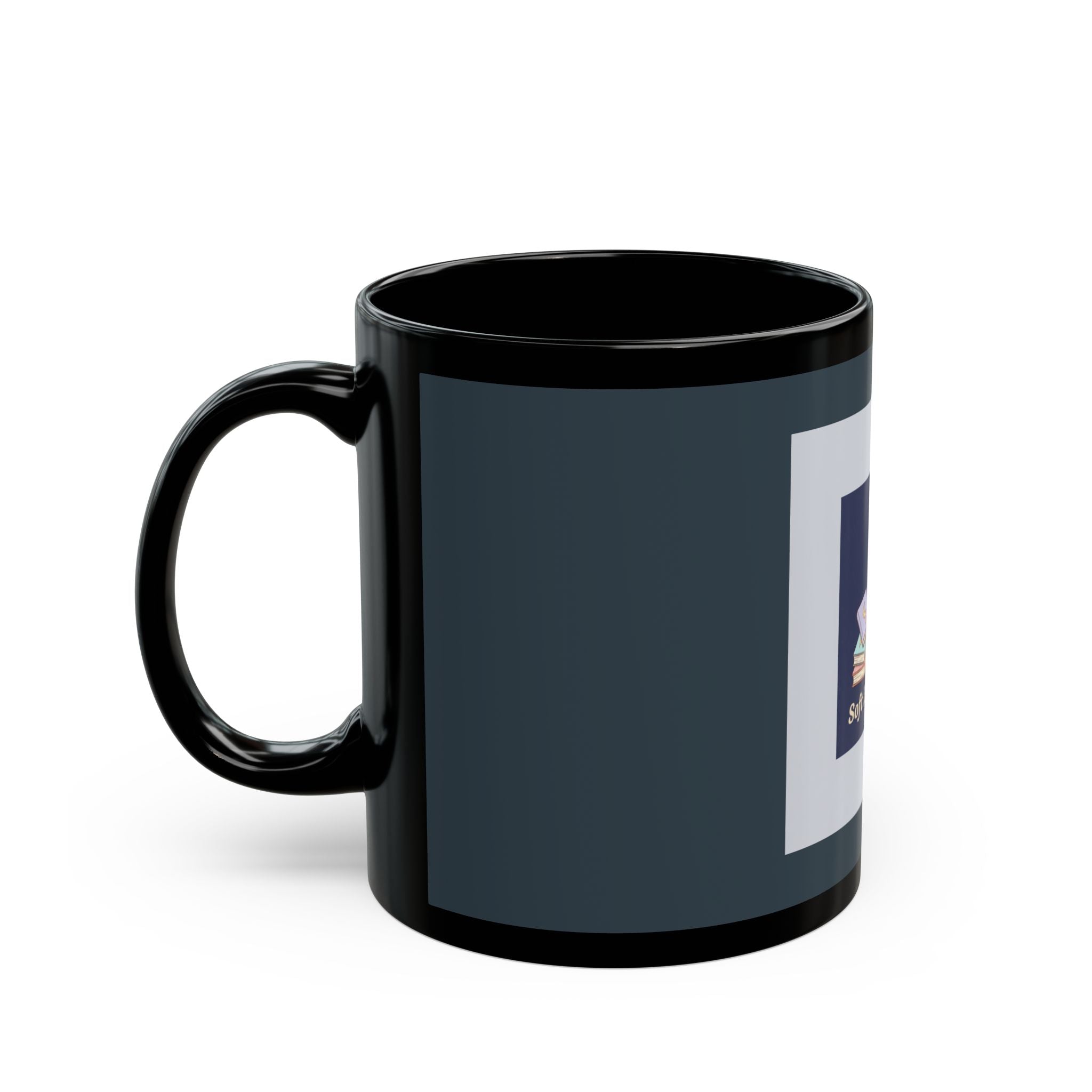 Rabbit Black Mug 11oz – Soft Life Scholar