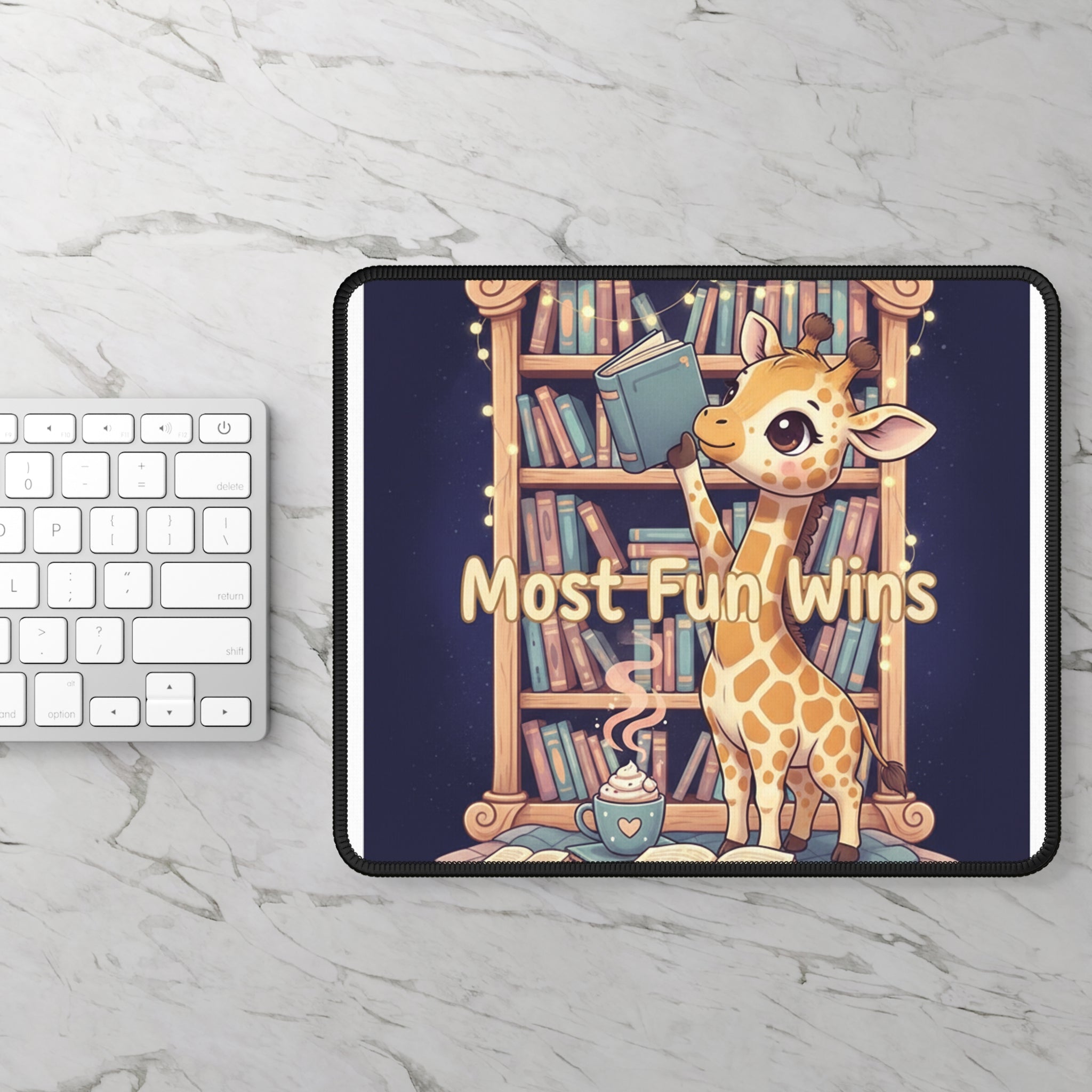 Giraffe Mouse Pad – Most Fun Wins