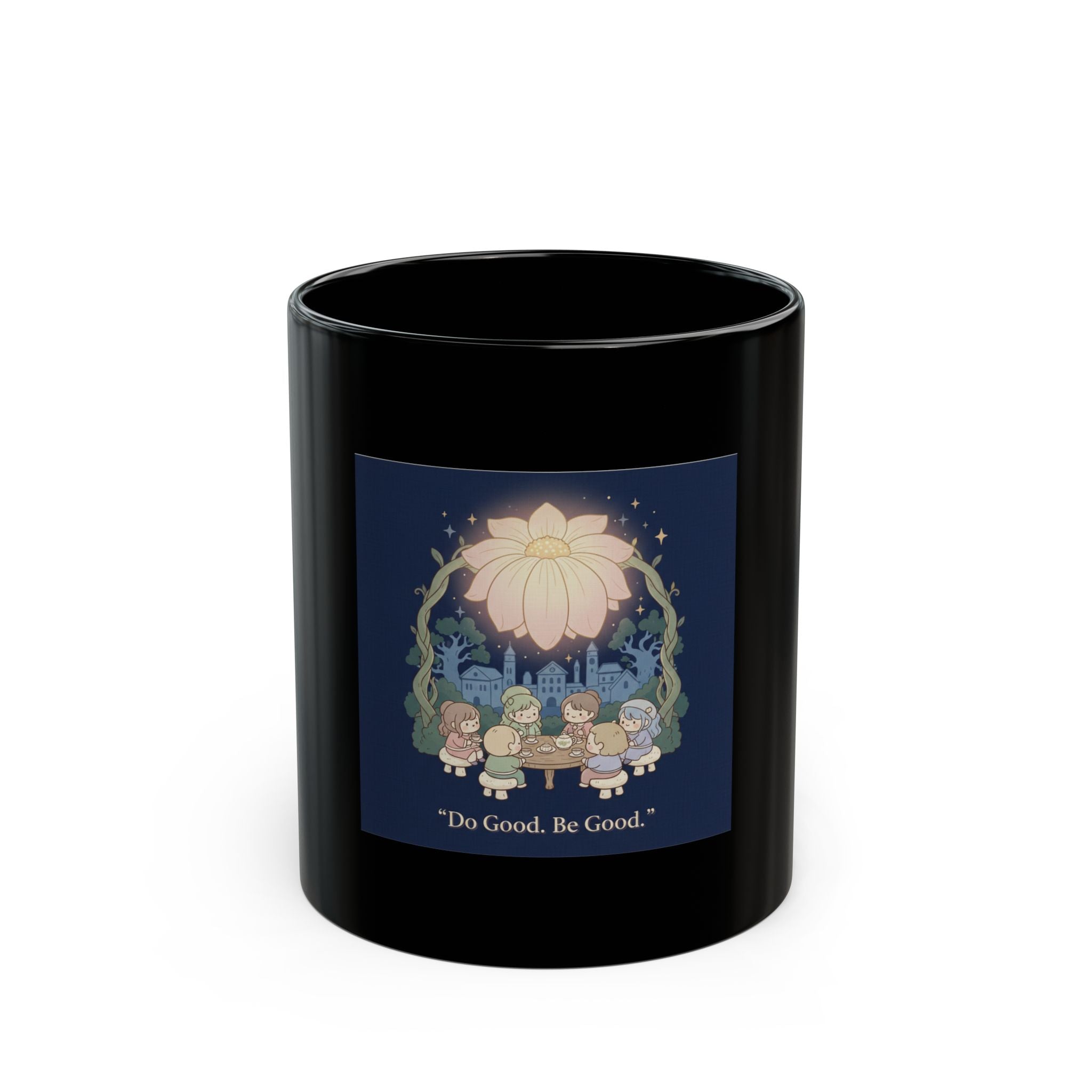 Do Good Be Good Black Mug 11oz – Wall Art