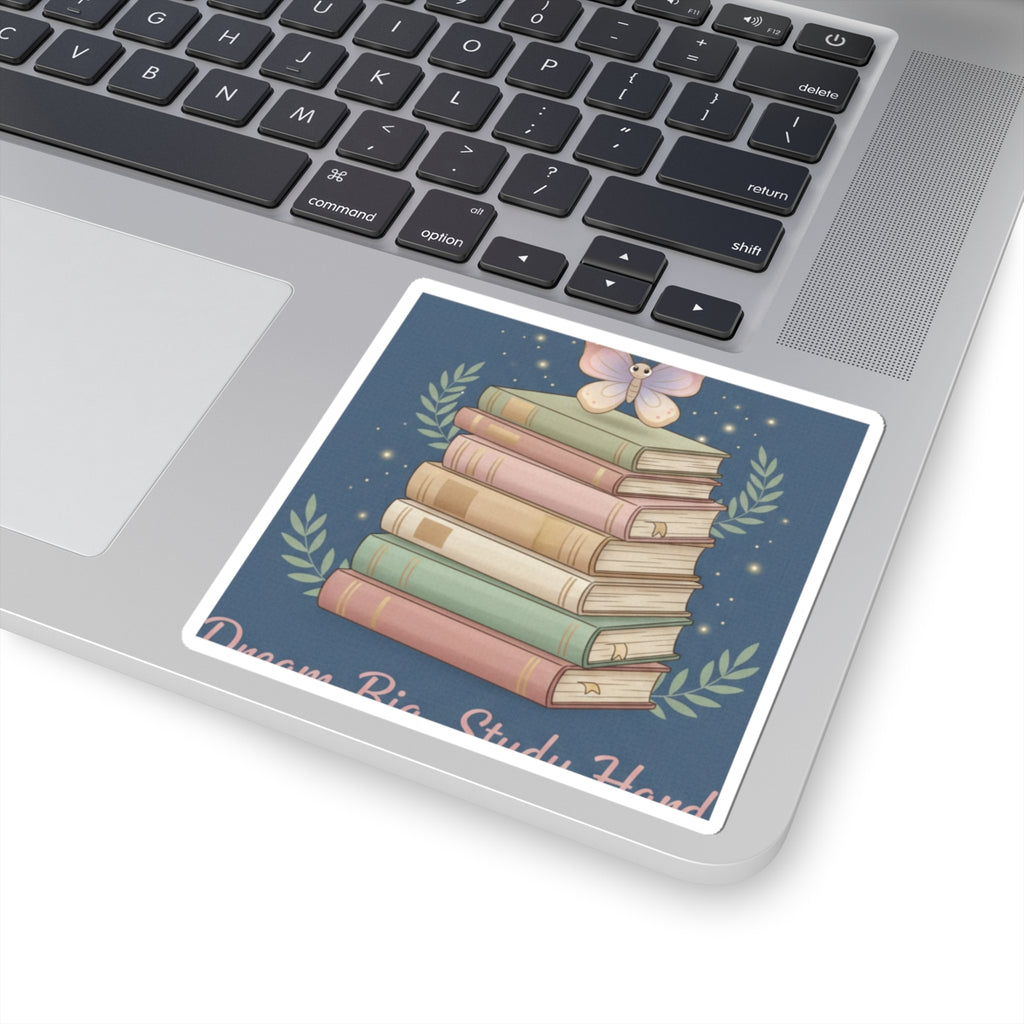 Butterfly Kiss-Cut Sticker – Dream Big Study Hard