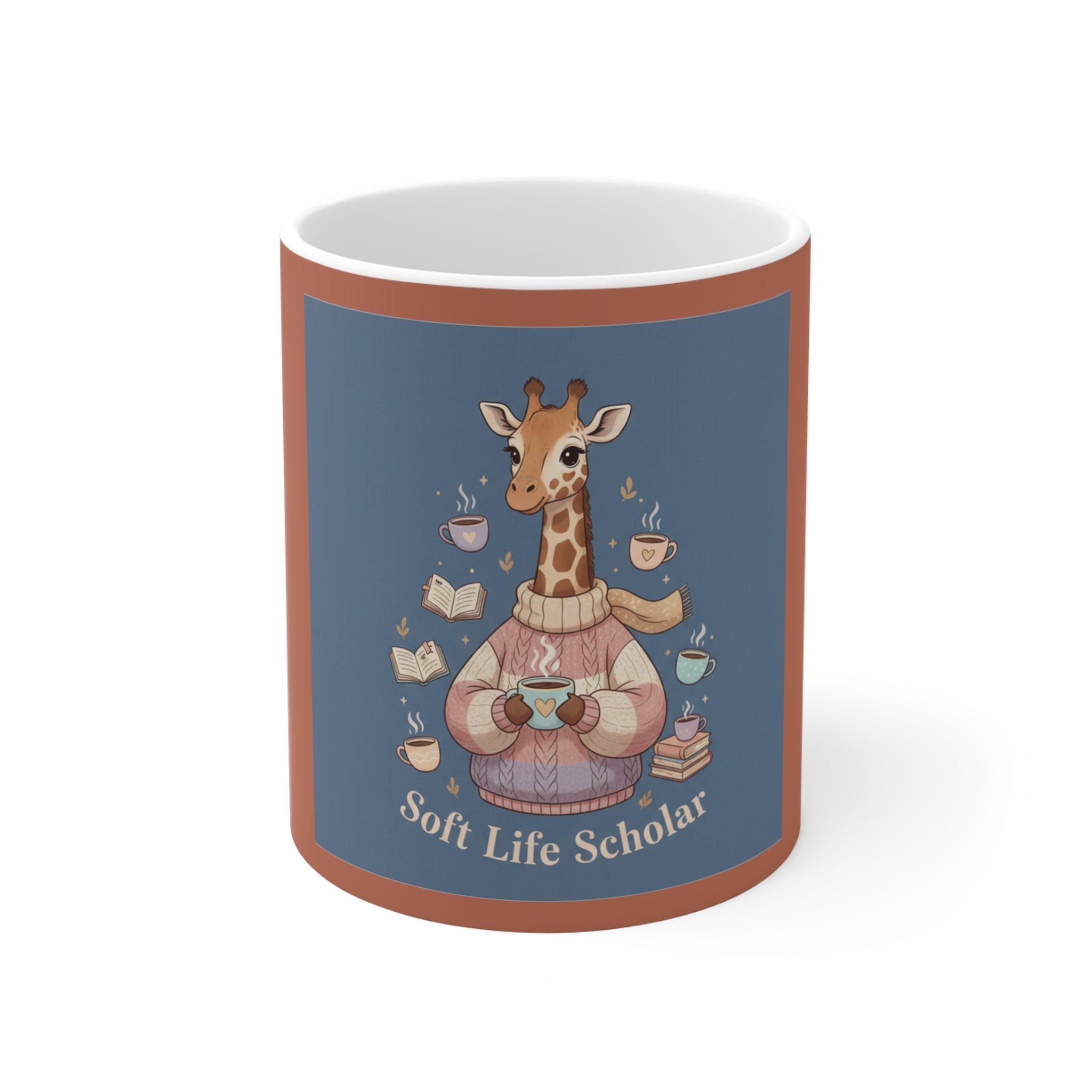 Giraffe Mug 11oz – Soft Life Scholar