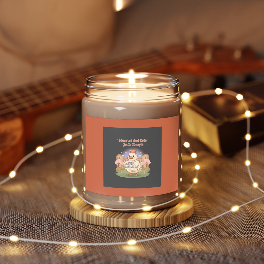Duck In A Cardigan Scented Candle – Educated and Cute Gentle Strength