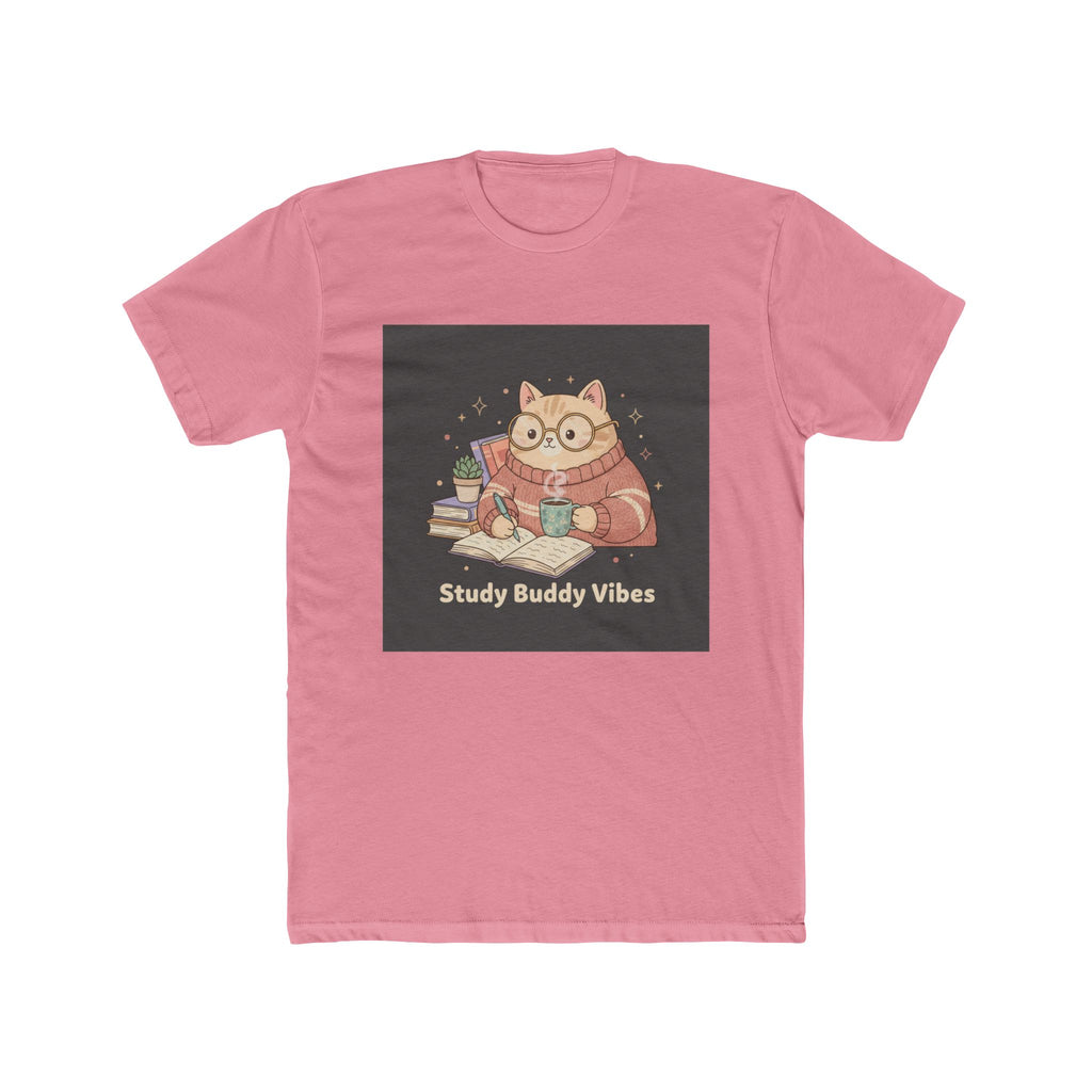 Cat Unisex Tee – Study Buddy Vibes