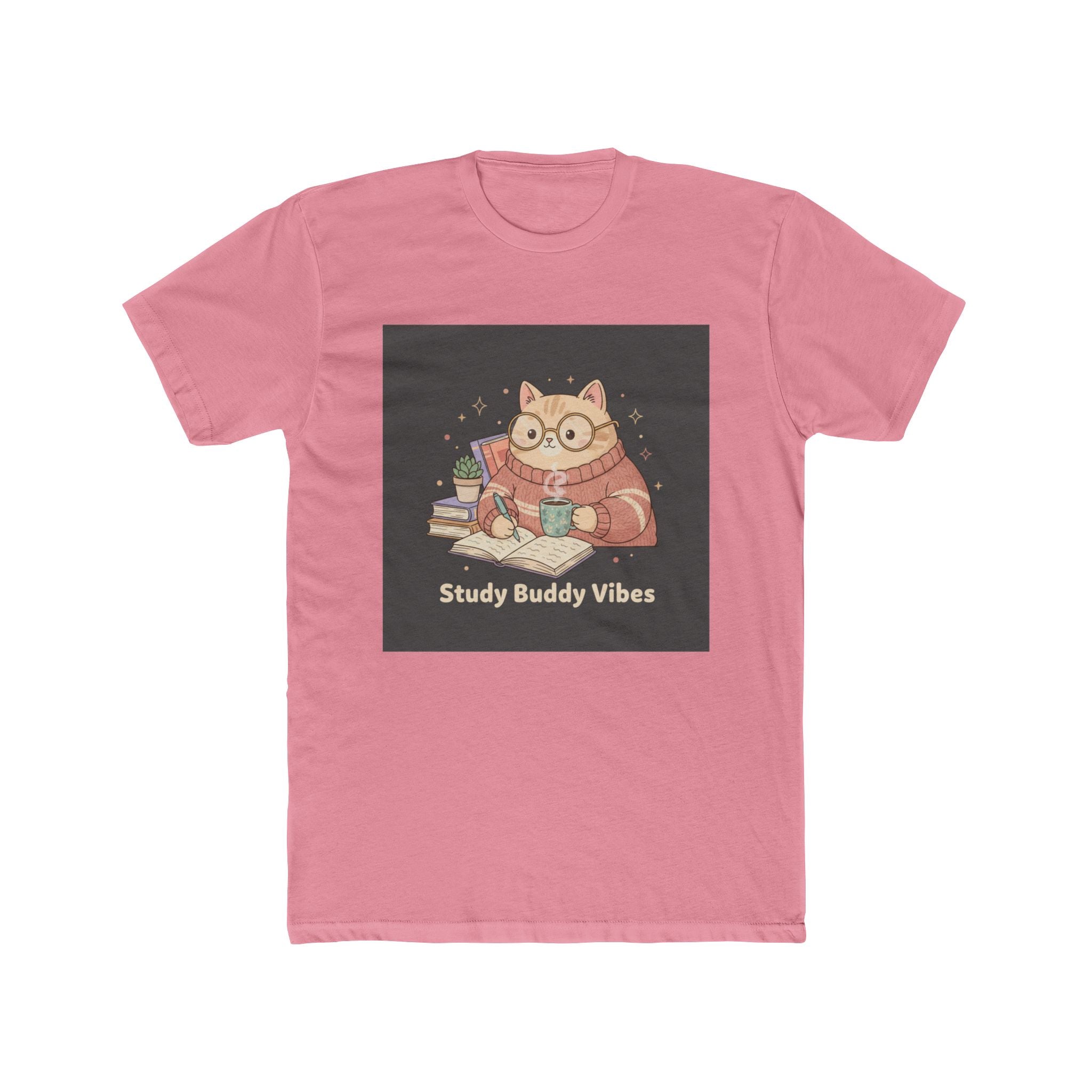 Cat Unisex Tee – Study Buddy Vibes
