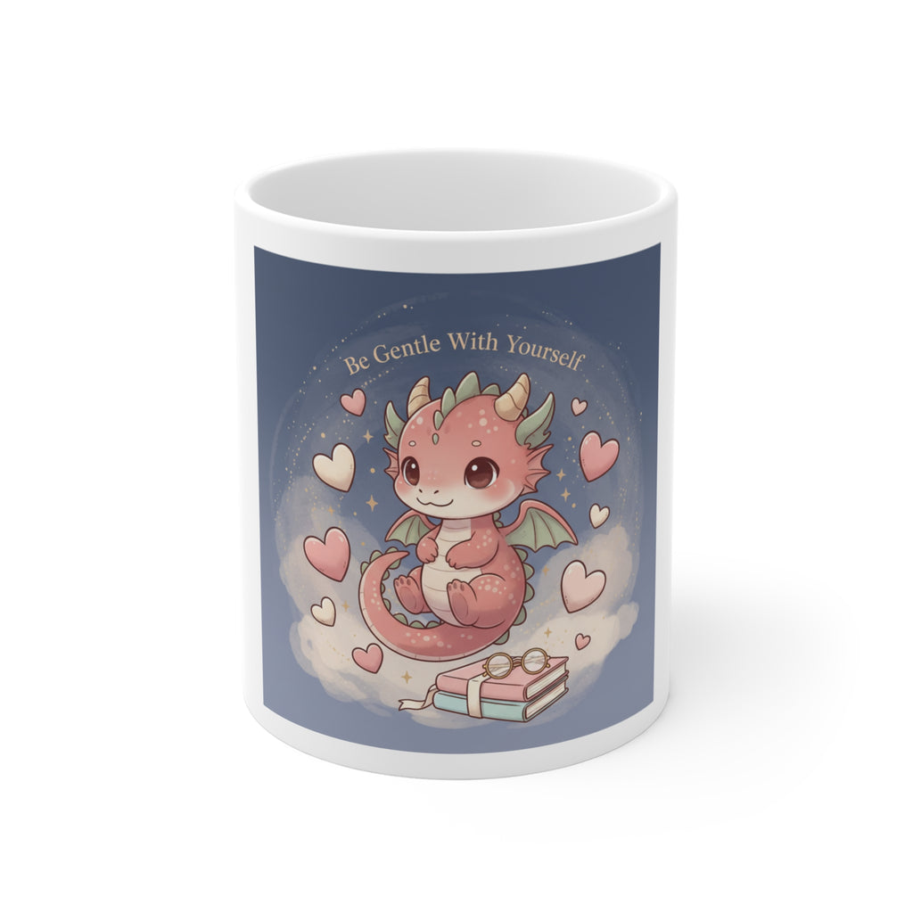 Cats With Glasses Mug 11oz – Be Gentle With Yourself