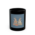 Main Character Energy Rabbit Black Mug 11oz