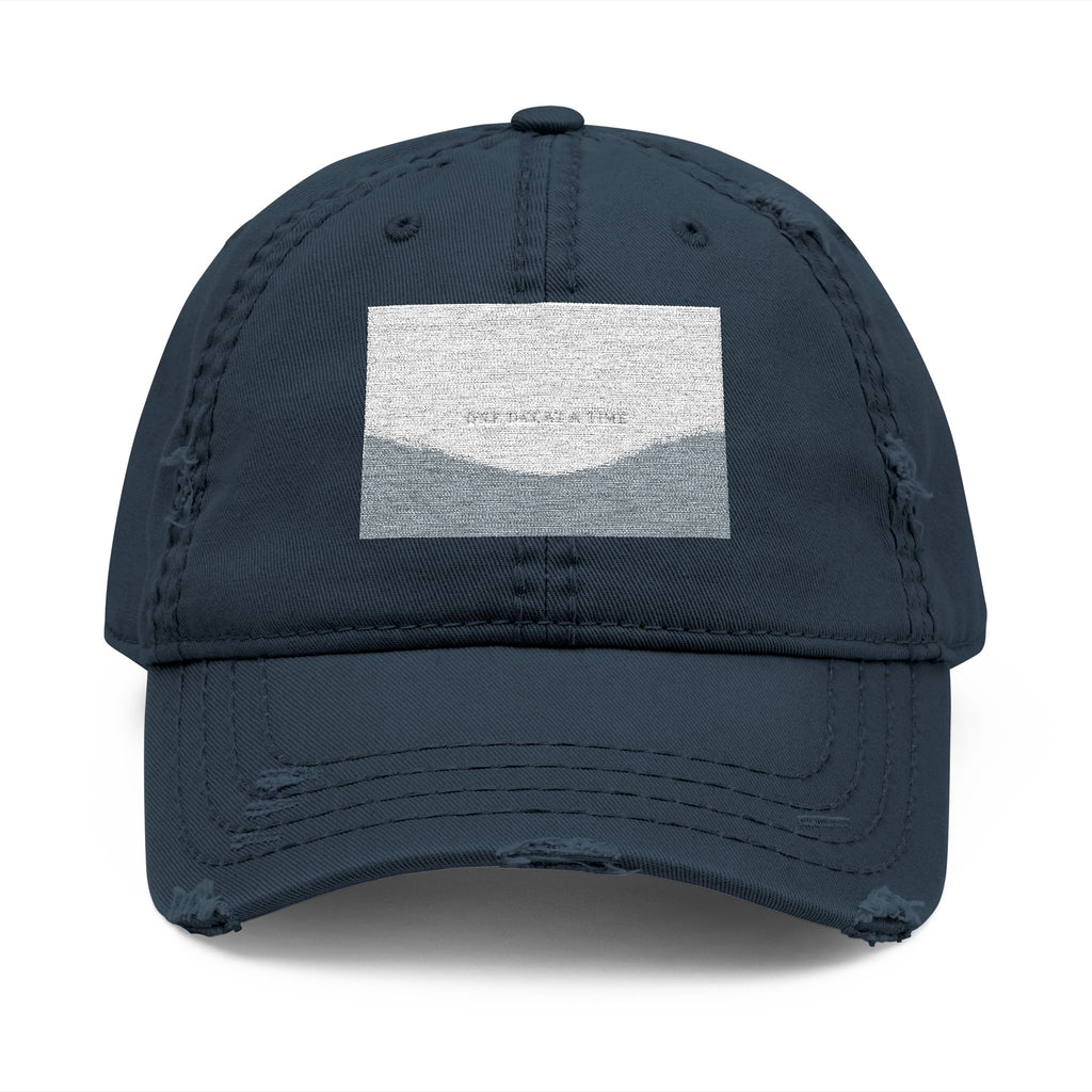 "ONE DAY AT A TIME" Black Cat Dad Hat | College Girl Gift | Fashion | KayKay Classics