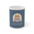Cat Mug 11oz – Library Days Are the Best Days