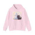 "YOU'RE NEVER TOO MUCH" Black Cat Hoodie | College Girl Gift | Fashion | KayKay Classics