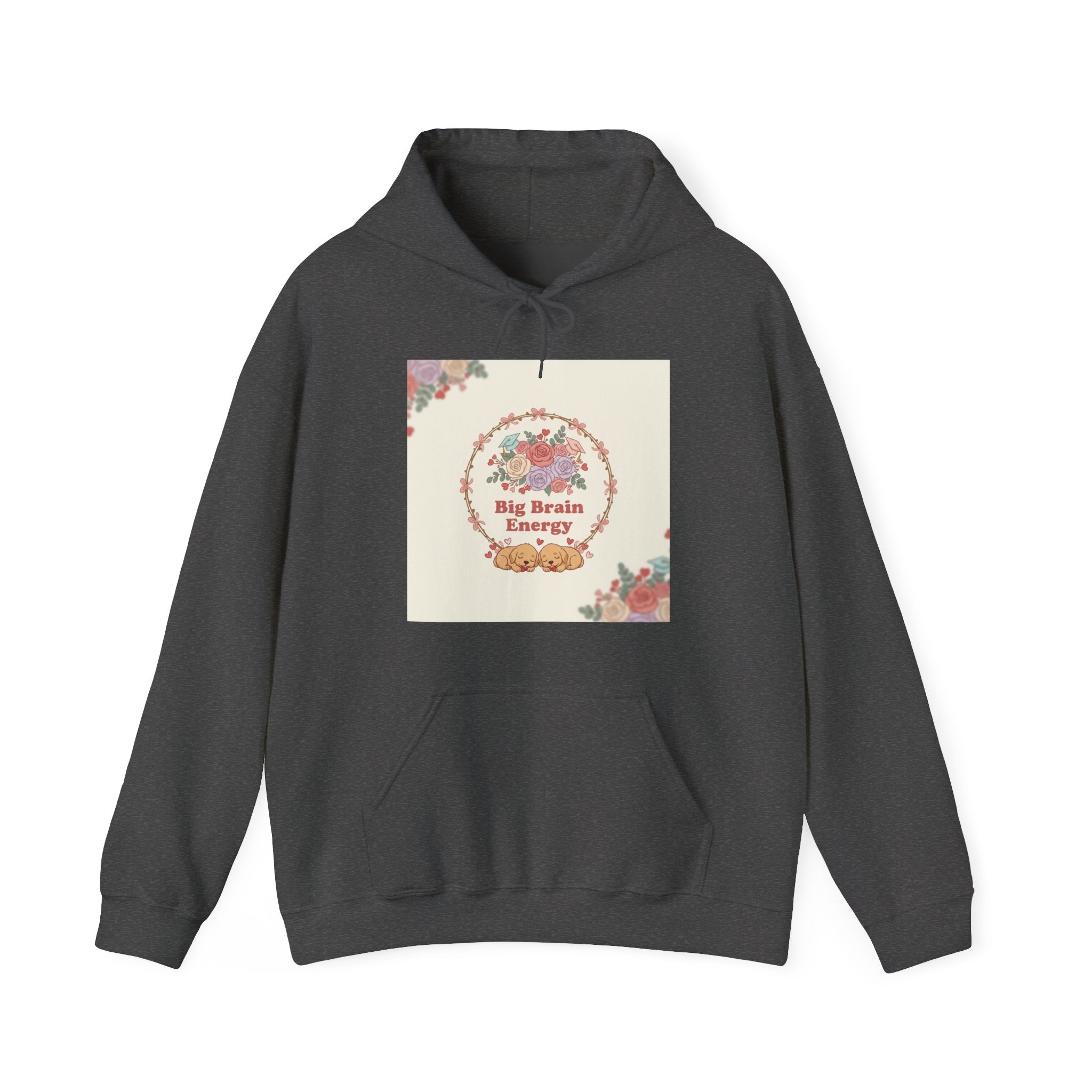Big Brain Energy Puppies Hoodie