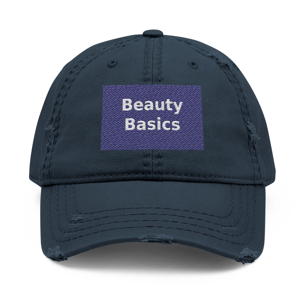 "Beauty Basics" Black Cat Dad Hat | College Girl Gift | Fashion | KayKay Classics