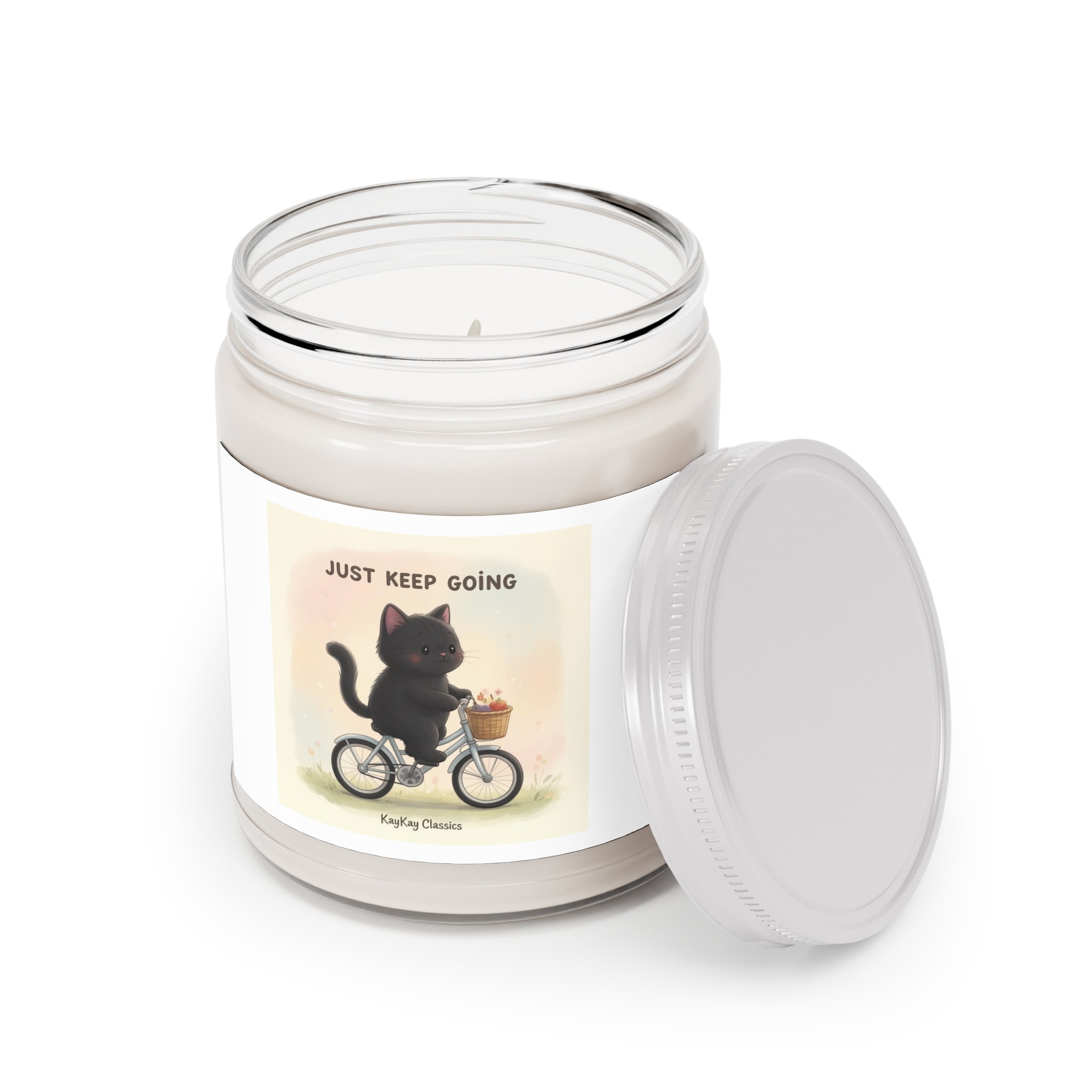 JUST KEEP GOING Cat Scented Candle