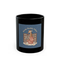 Bunny Black Mug 11oz – Study Buddy Vibes