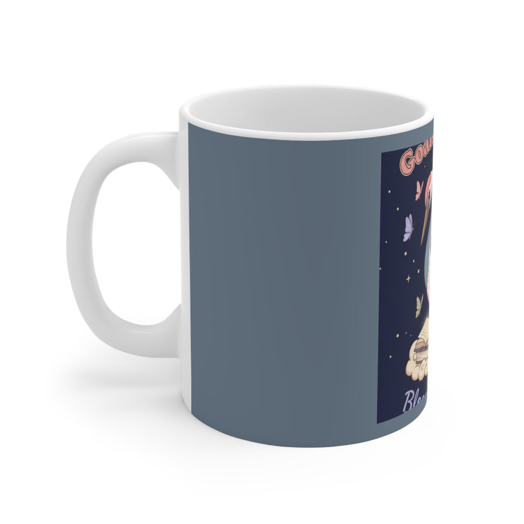 Crane Mug 11oz – Goals on Goals Bloom Prosper