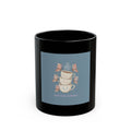 Soft Life Scholar Black Mug 11oz