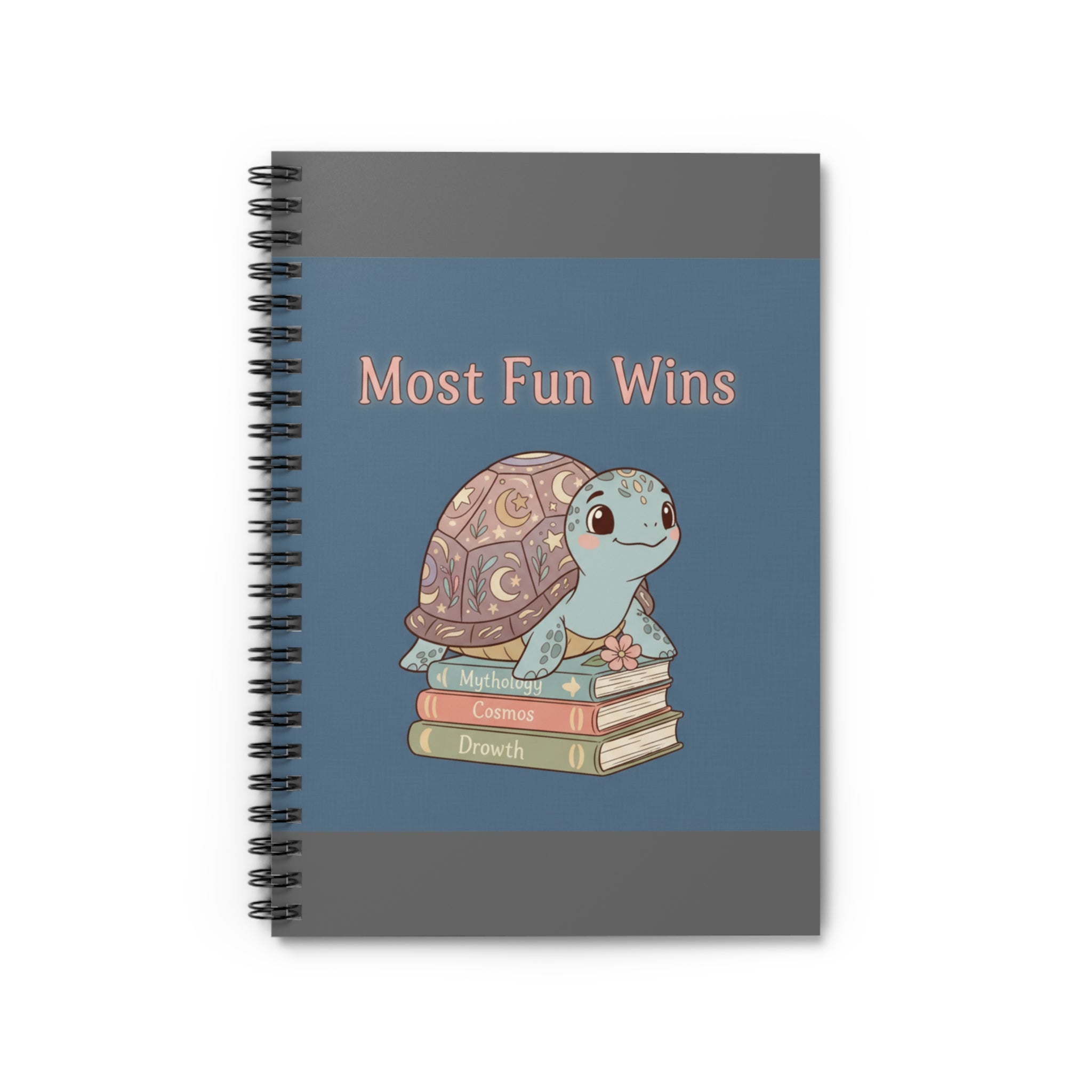 Turtle Spiral Notebook – Most Fun Wins