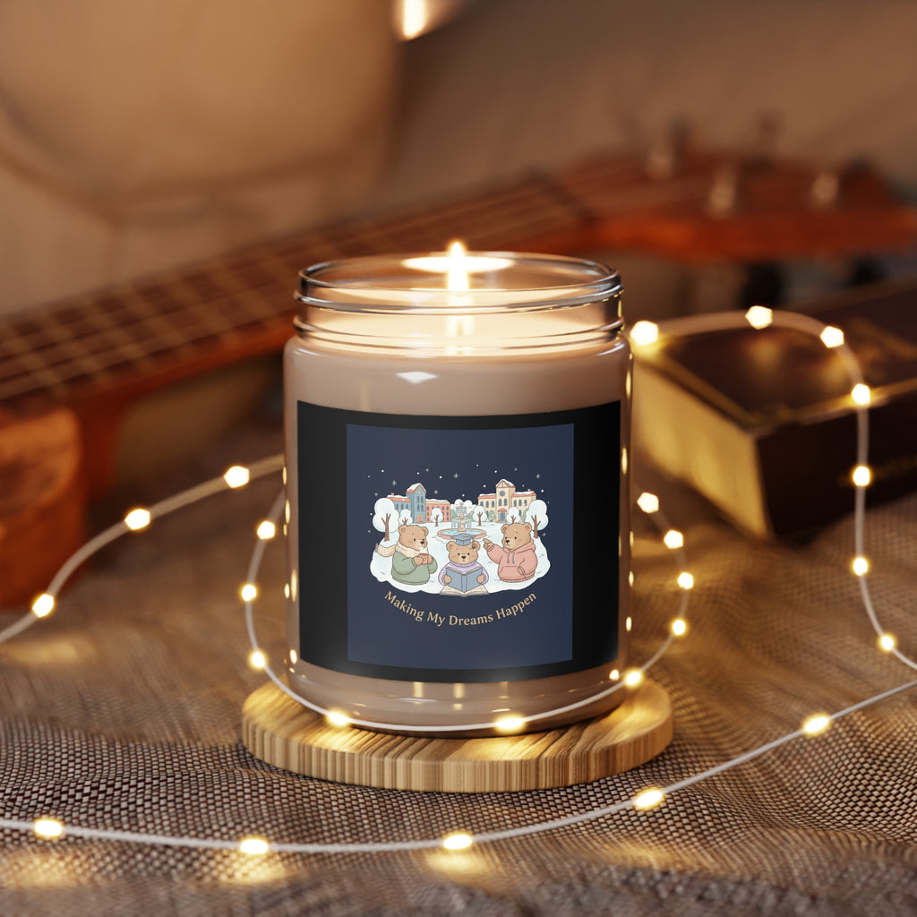 Making My Dreams Happen Bear Scented Candle