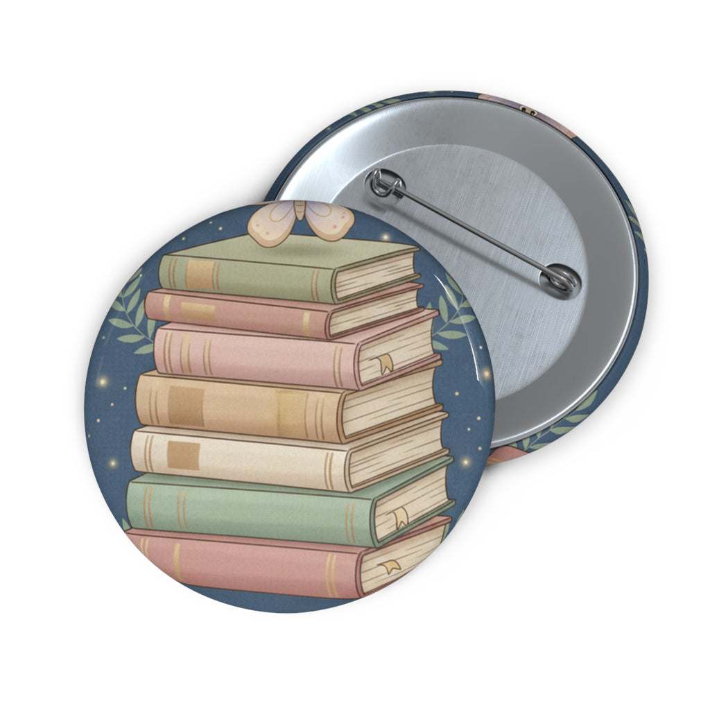 Butterfly Pin Button – Dream Big Study Hard