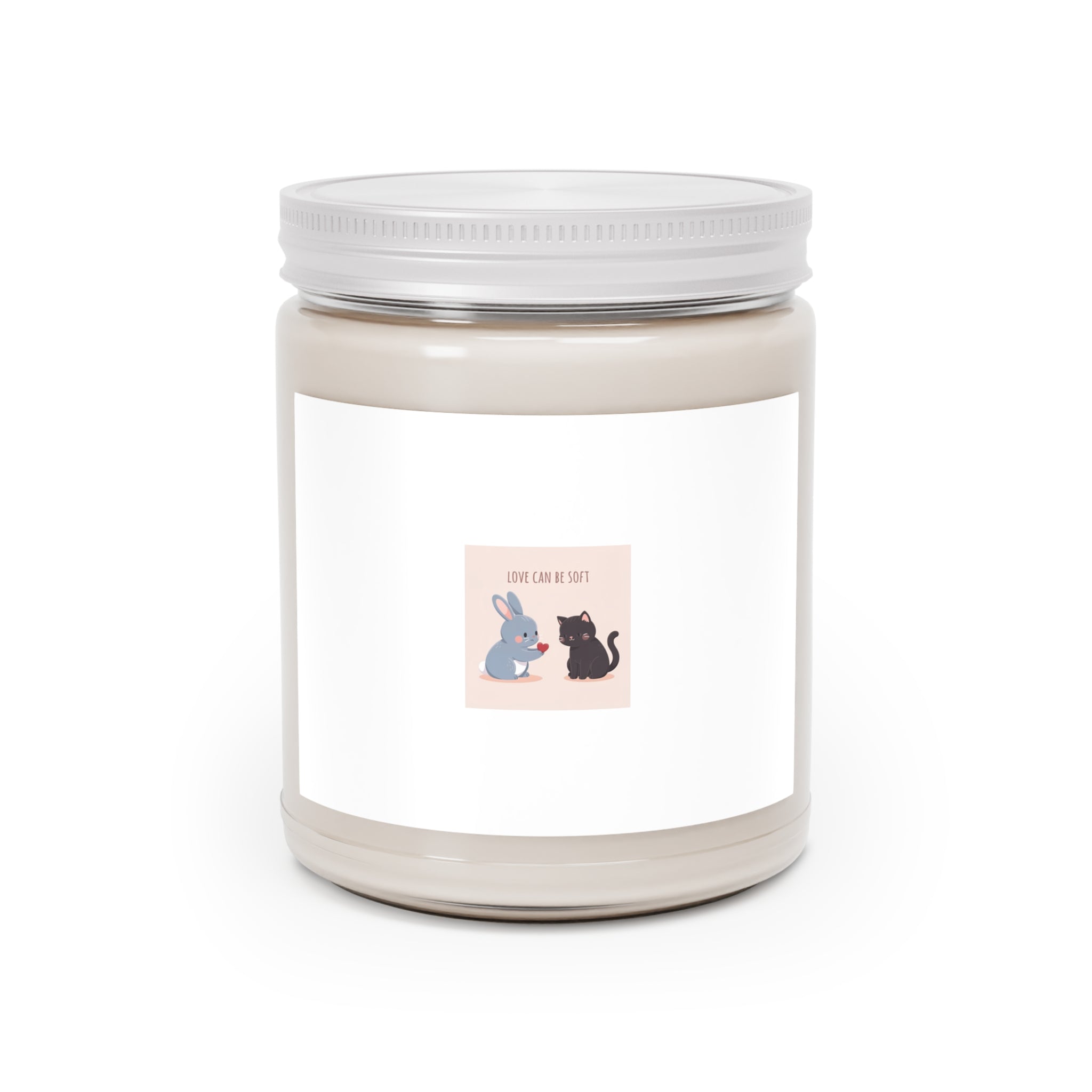 LOVE CAN BE SOFT Rabbit, cat Scented Candle