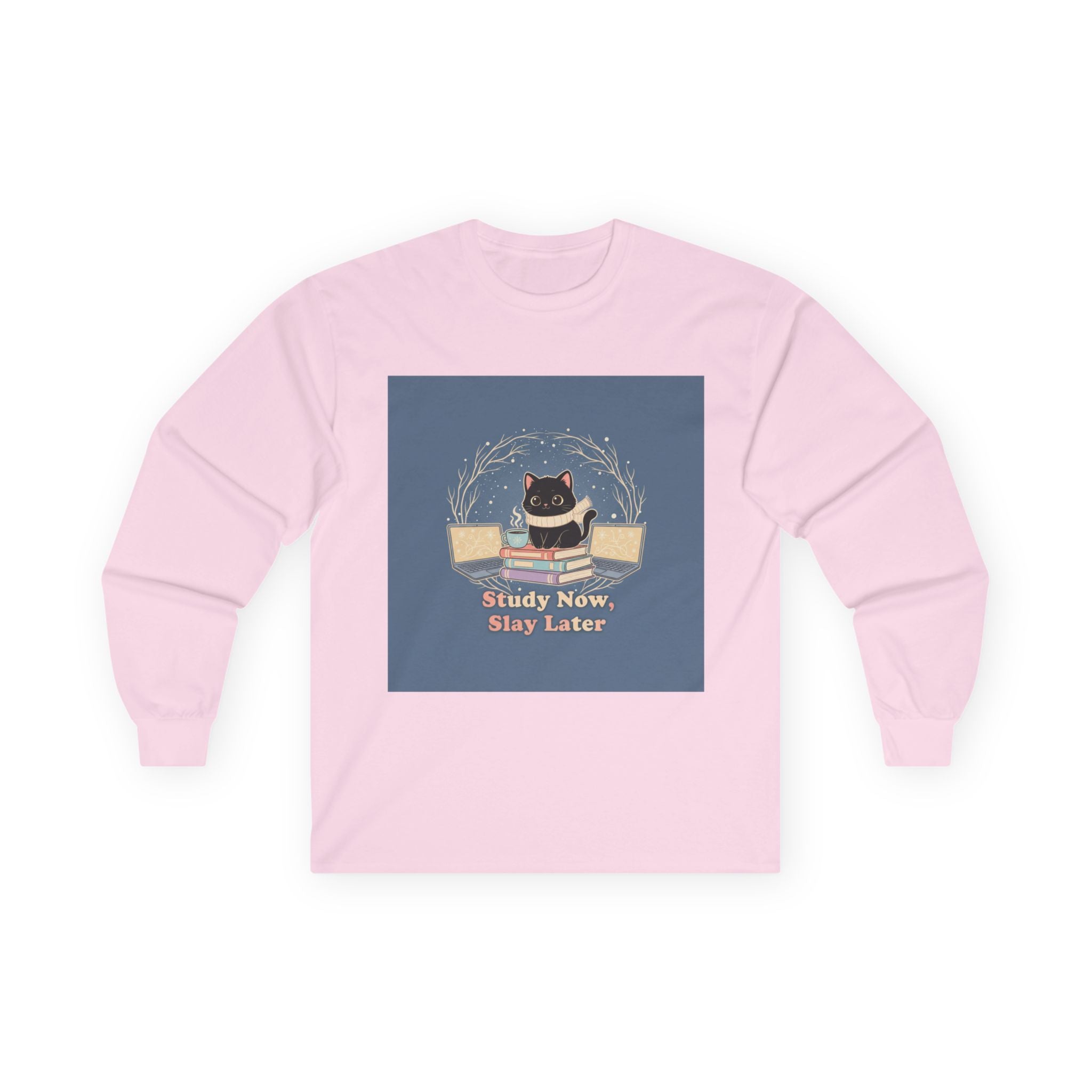 Study Now Slay Later Long Sleeve Tee