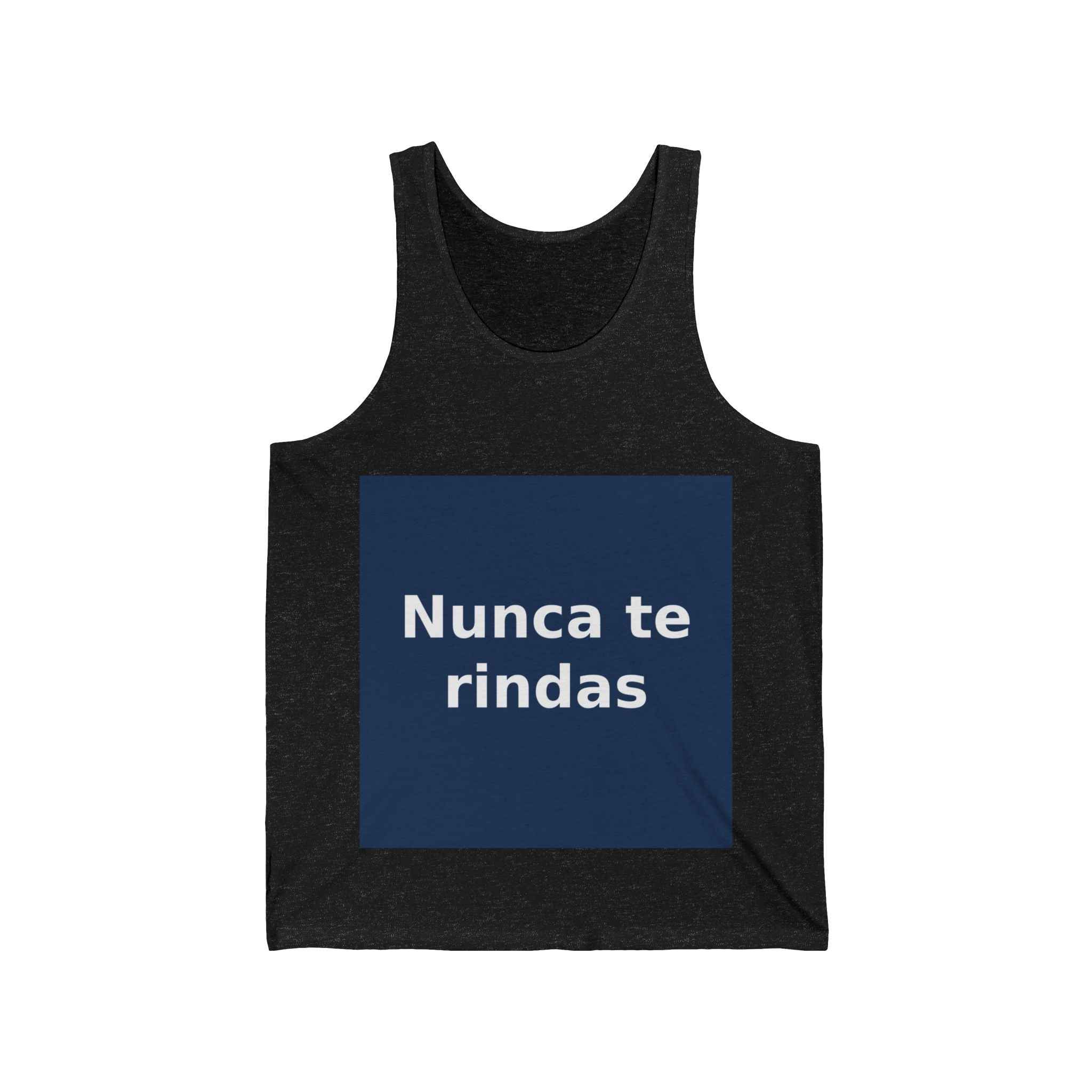 "Nunca te rindas" Black Cat Tank Top | College Girl Gift | Fashion | KayKay Classics