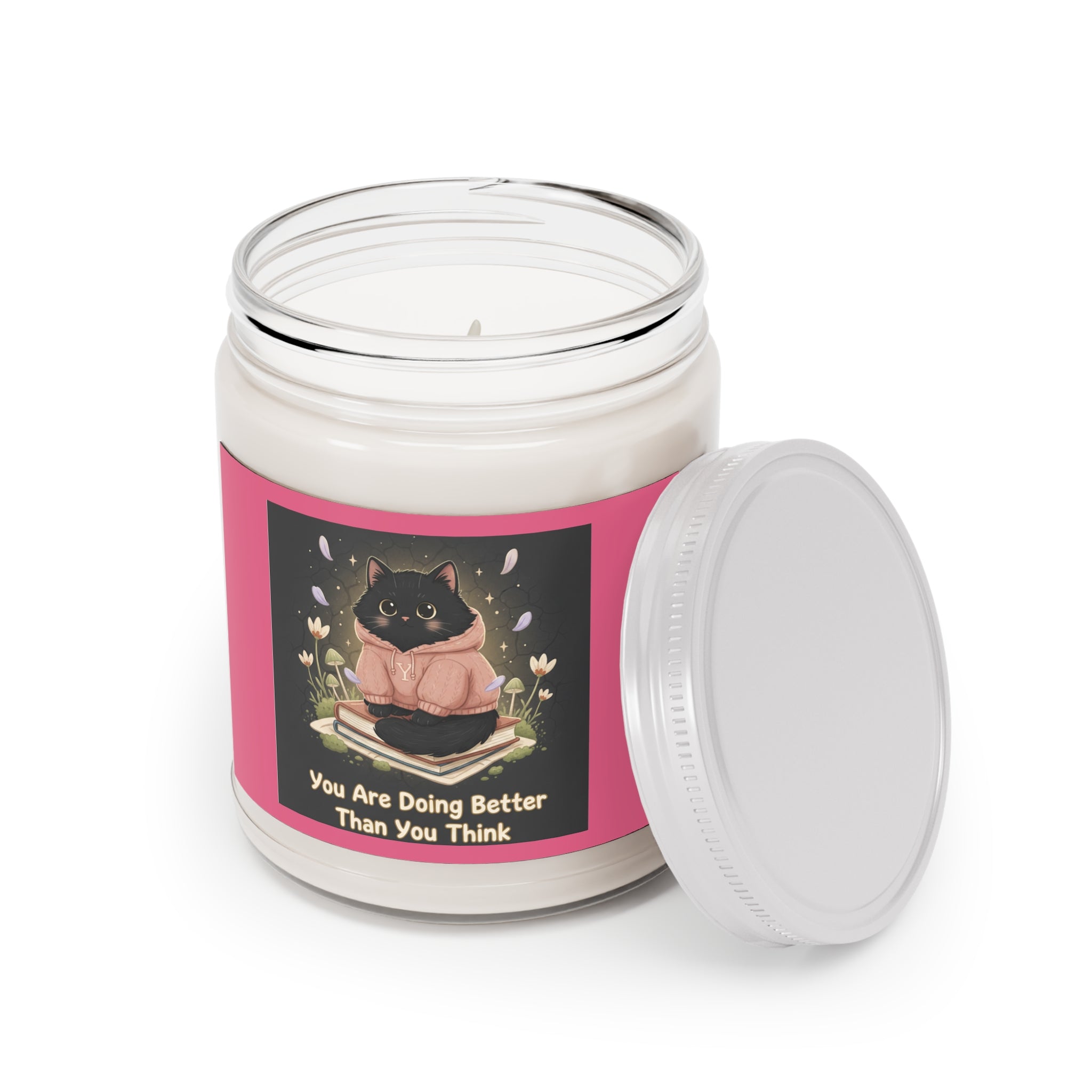 Black Cat Scented Candle – You Are Doing Better Than You Think
