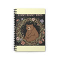 Bear Spiral Notebook – Study Buddy Vibes