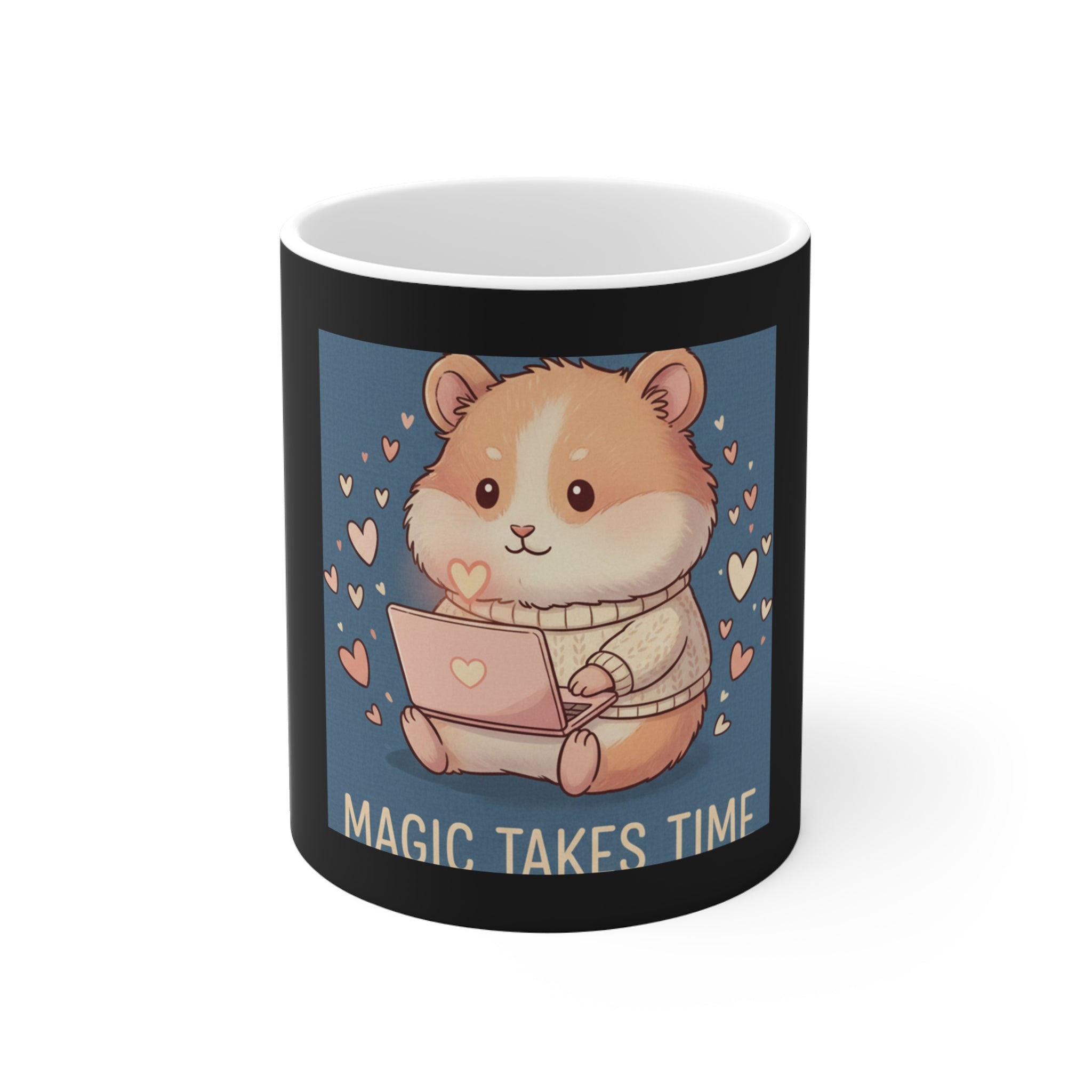 Hamster Mug 11oz – Magic Takes Time