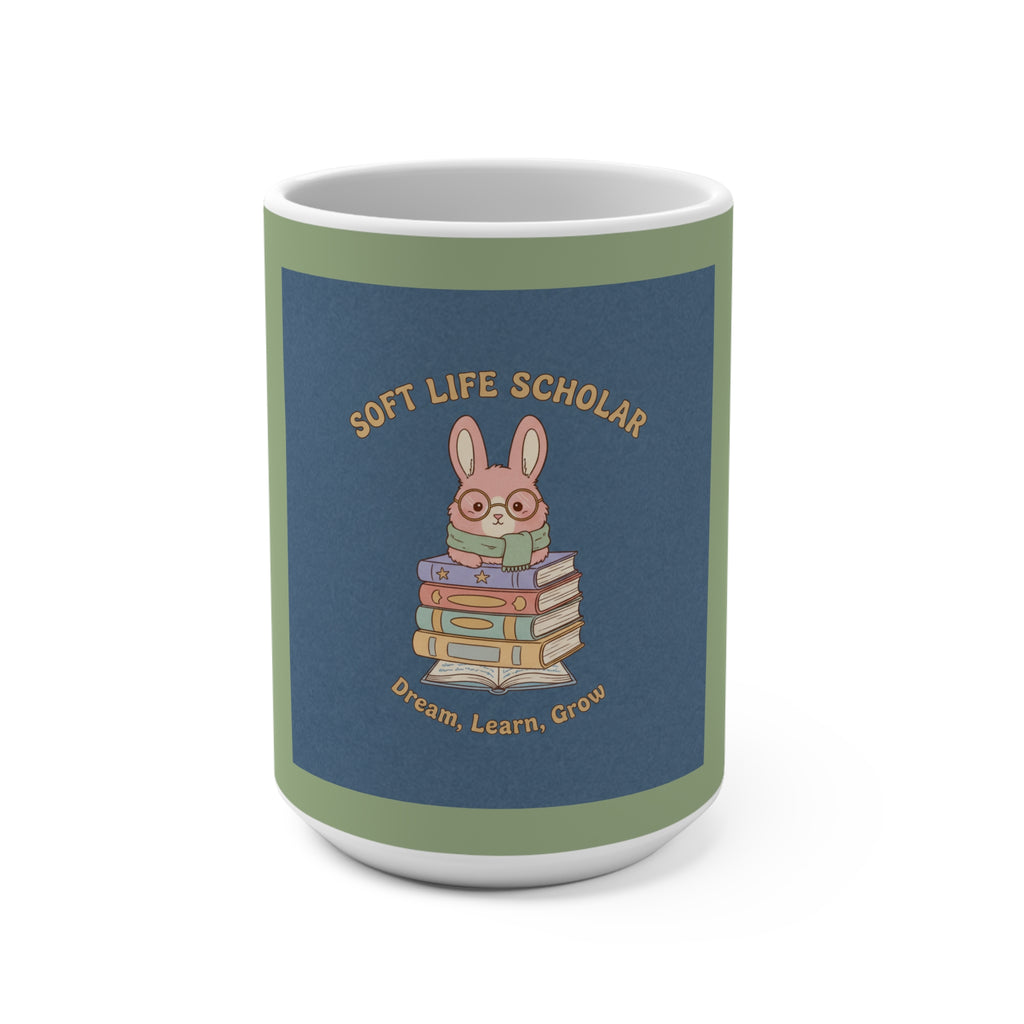 Bunny Mug 15oz – Soft Life Scholar