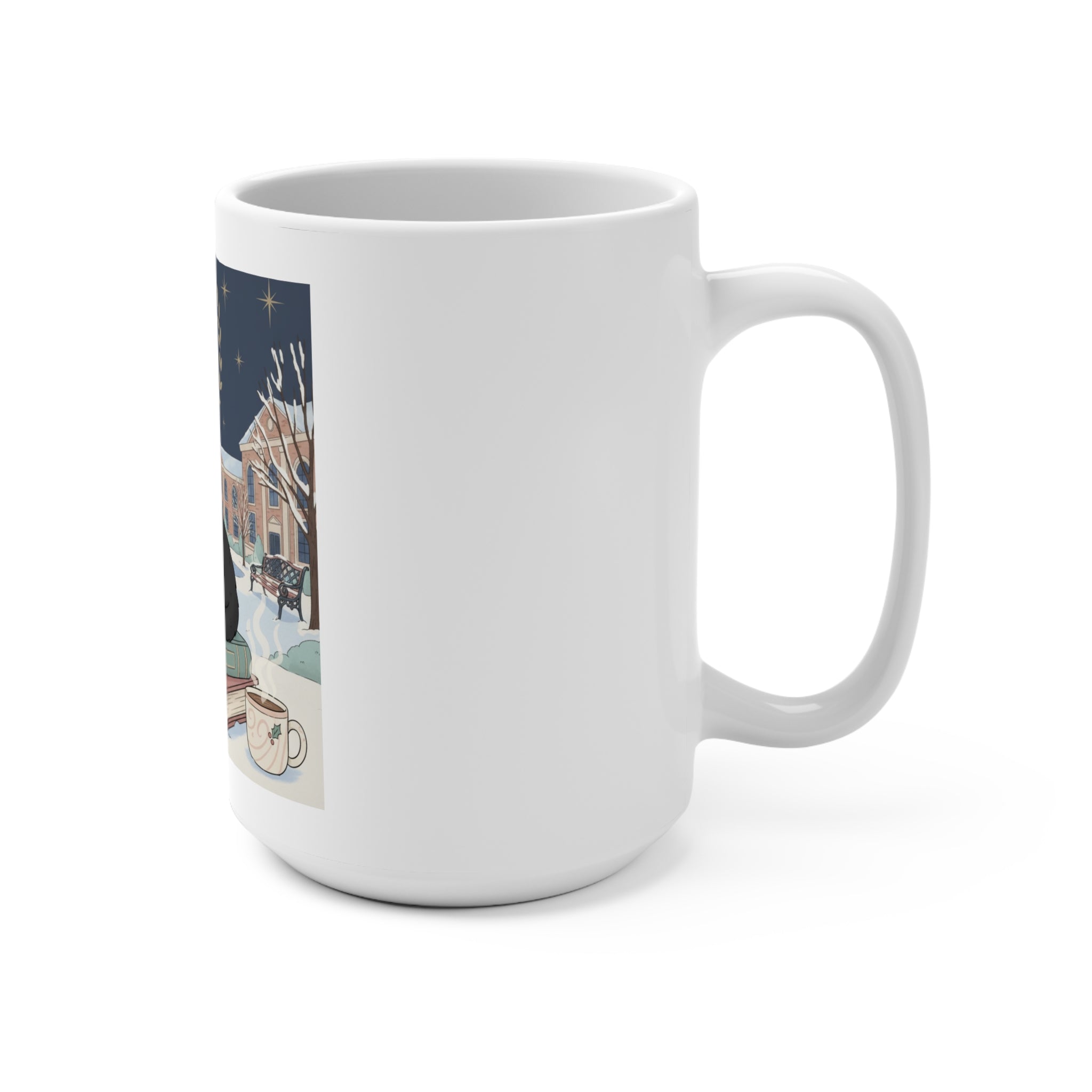 Black Cat Mug 15oz – Most Fun Wins