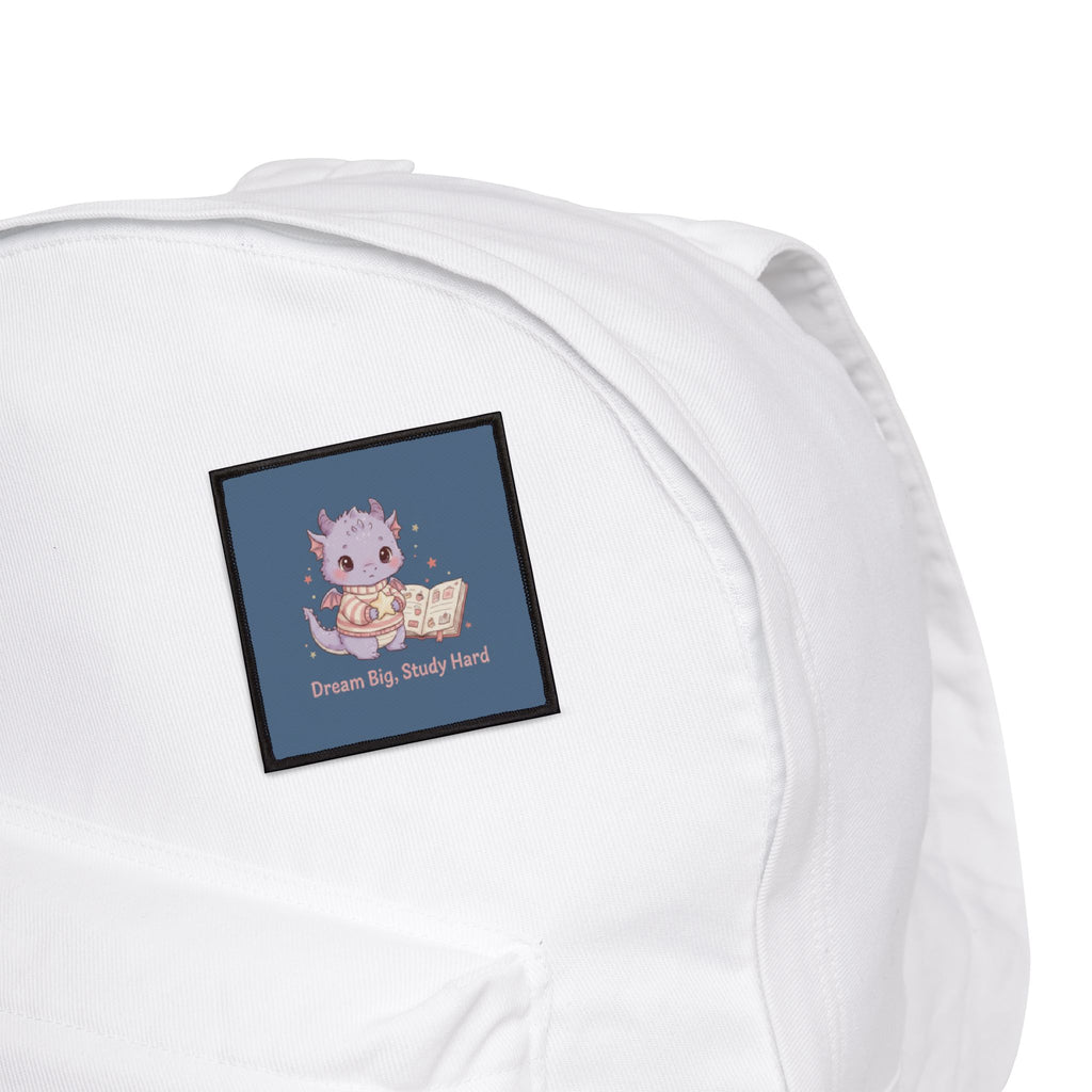 Dragon Iron-On Patch – Dream Big Study Hard