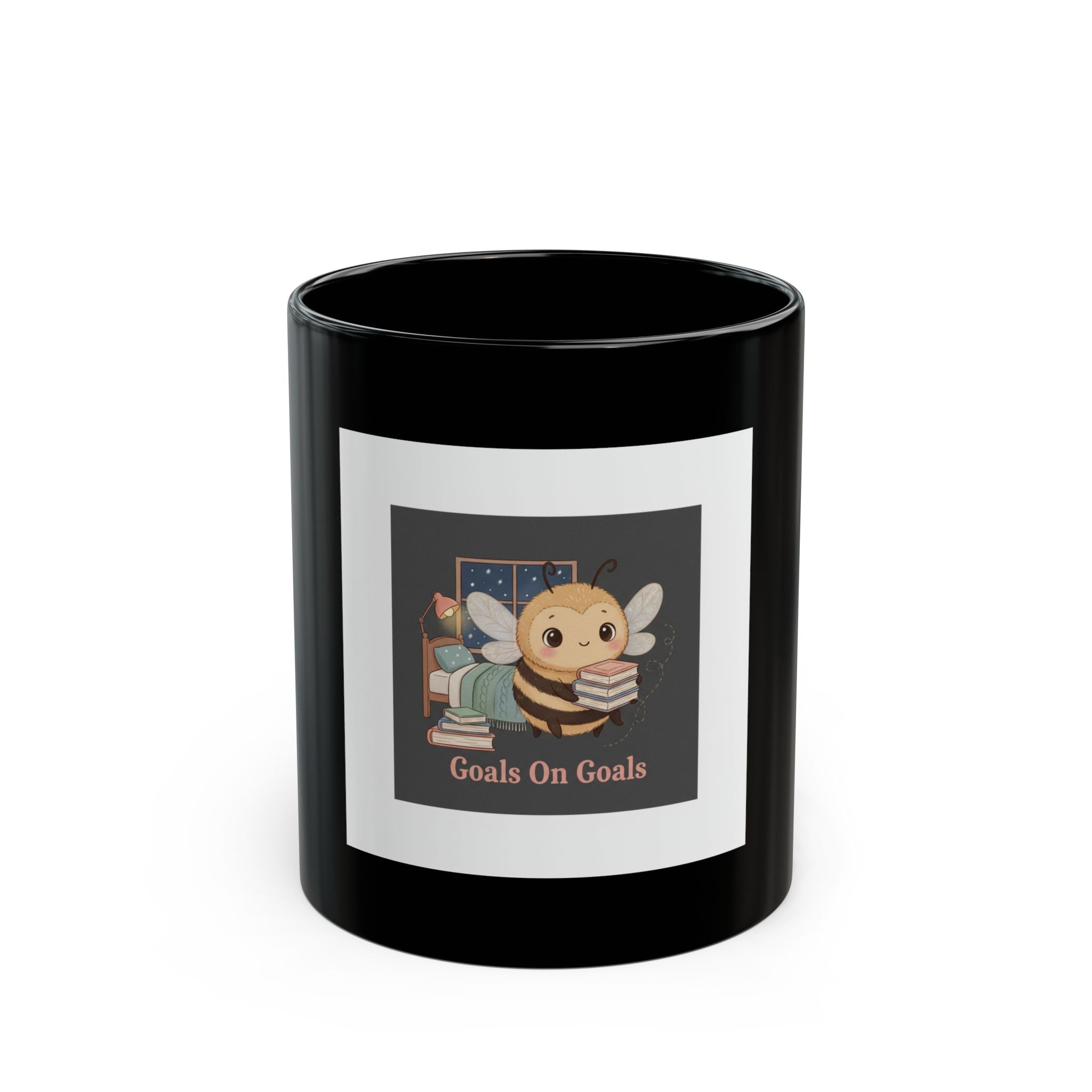 Bunny Black Mug 11oz – Goals on Goals