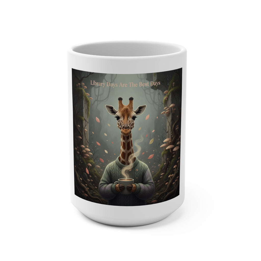 Bear Mug 15oz – Library Days Are the Best Days