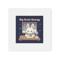 Bunny Die-Cut Magnet – Big Brain Energy