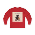 JUST KEEP GOING Cat Long Sleeve Tee