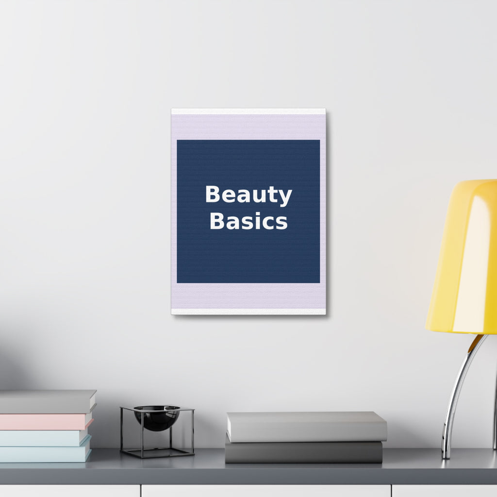 "Beauty Basics" Black Cat Canvas | College Girl Gift | Fashion | KayKay Classics