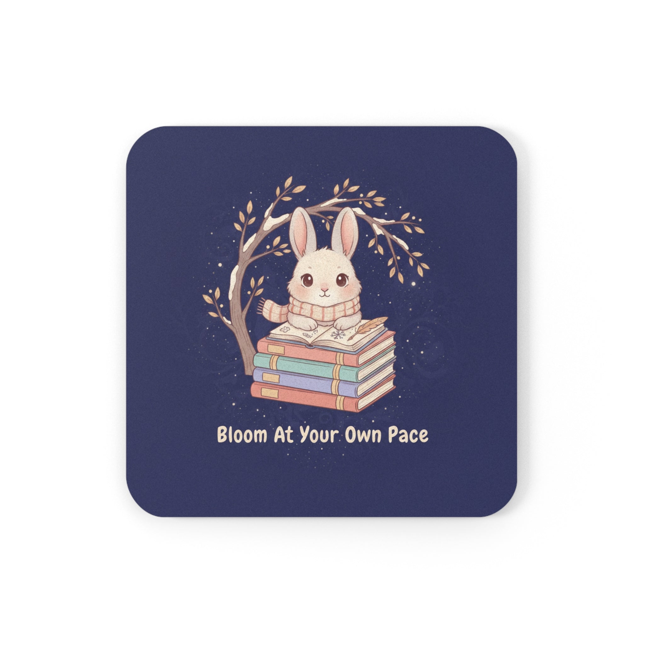 Rabbit Cork Coaster – Bloom at Your Own Pace