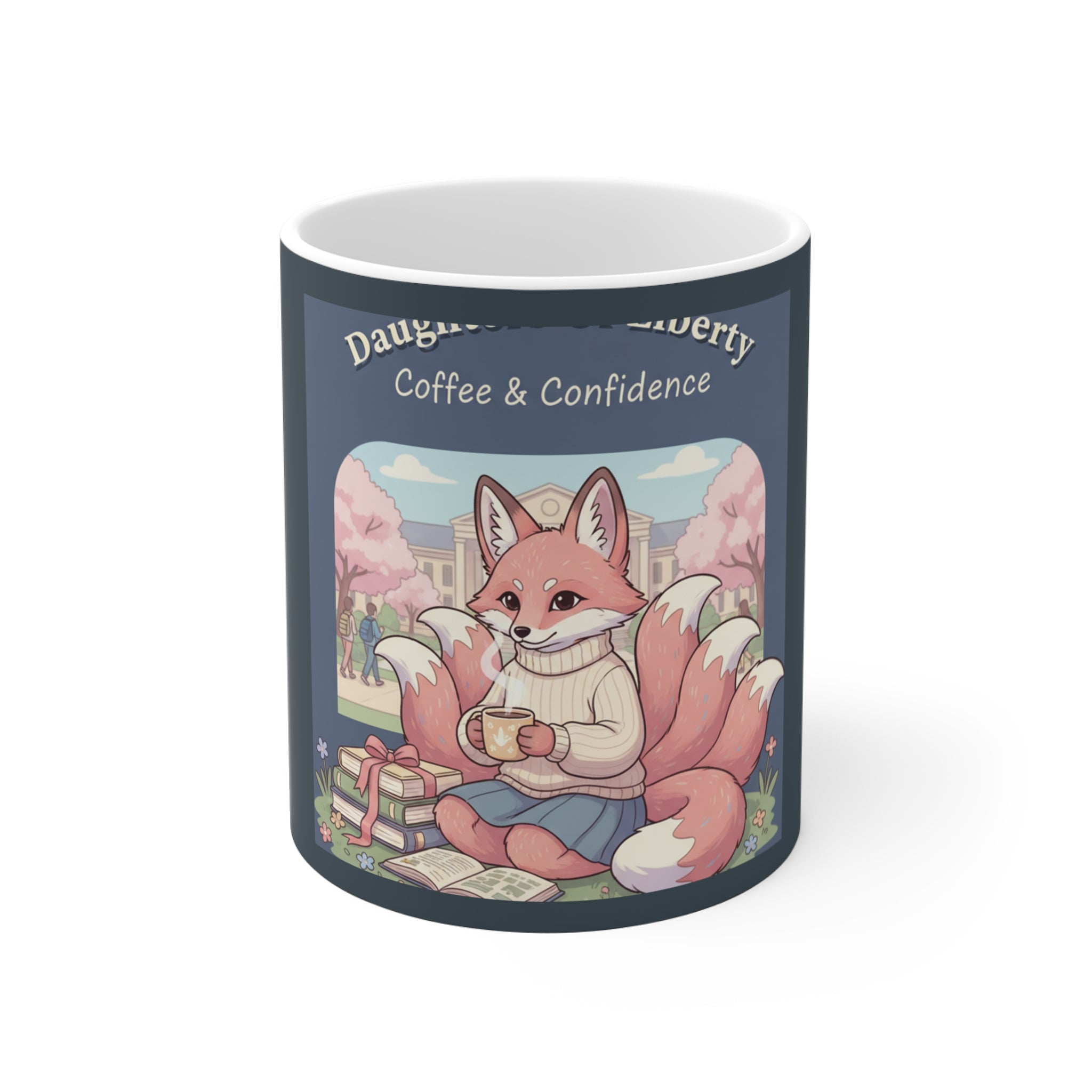 Kitsune Mug 11oz – Daughters of Liberty