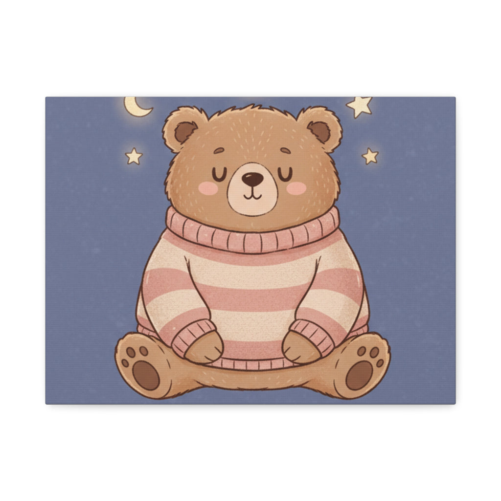 Bear Canvas Print – Success Looks Good on You