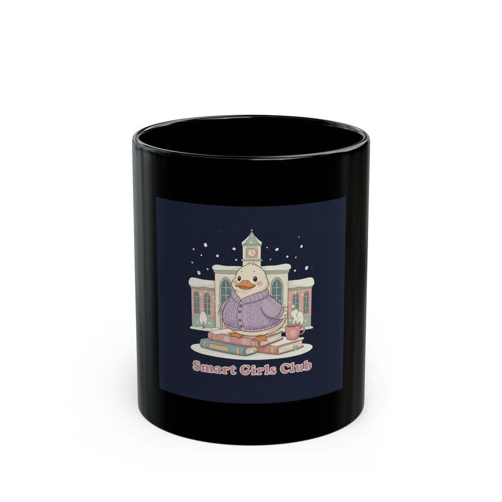 Bunny Black Mug 11oz – Smart Girls Club