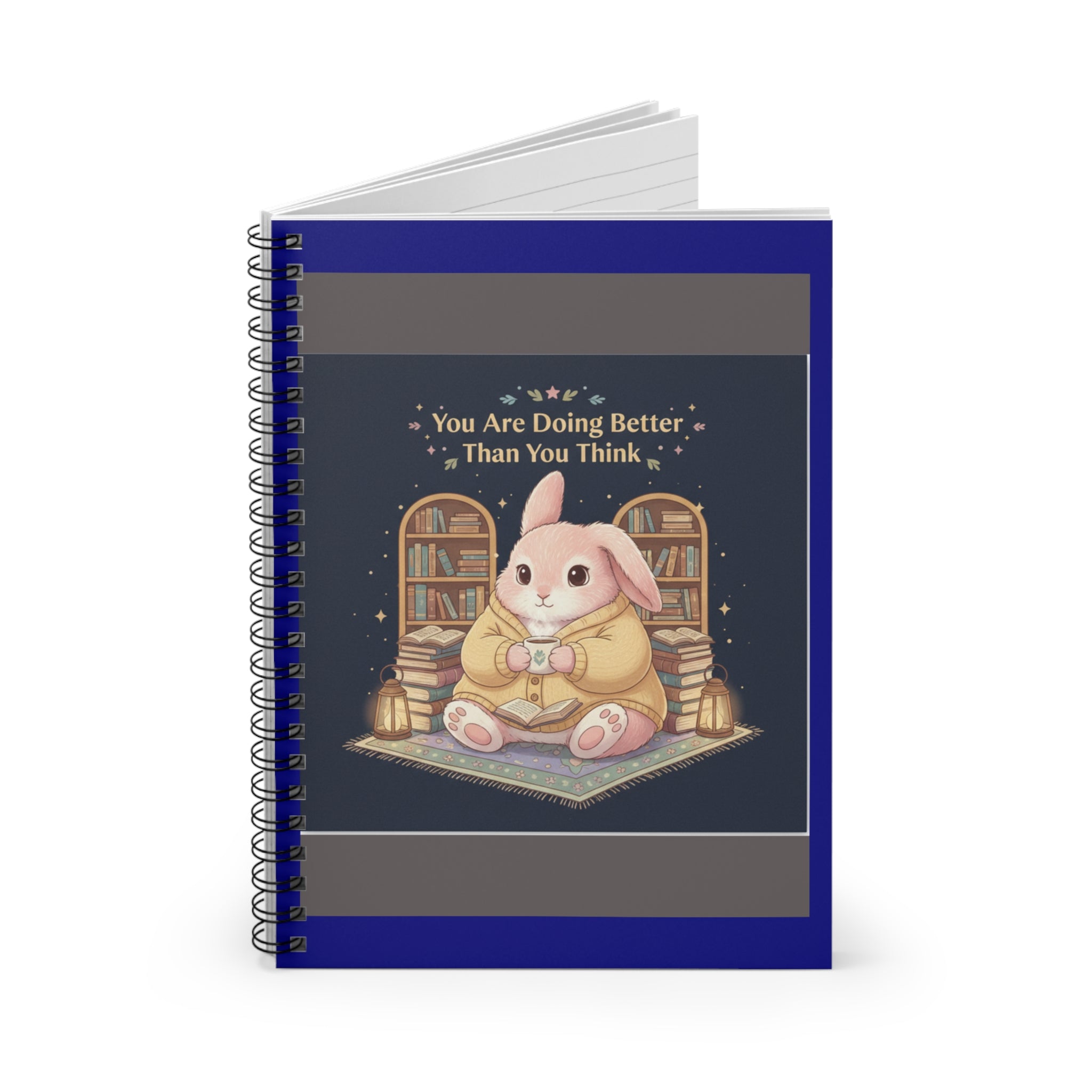 Bunny Spiral Notebook – You Are Doing Better Than You Think