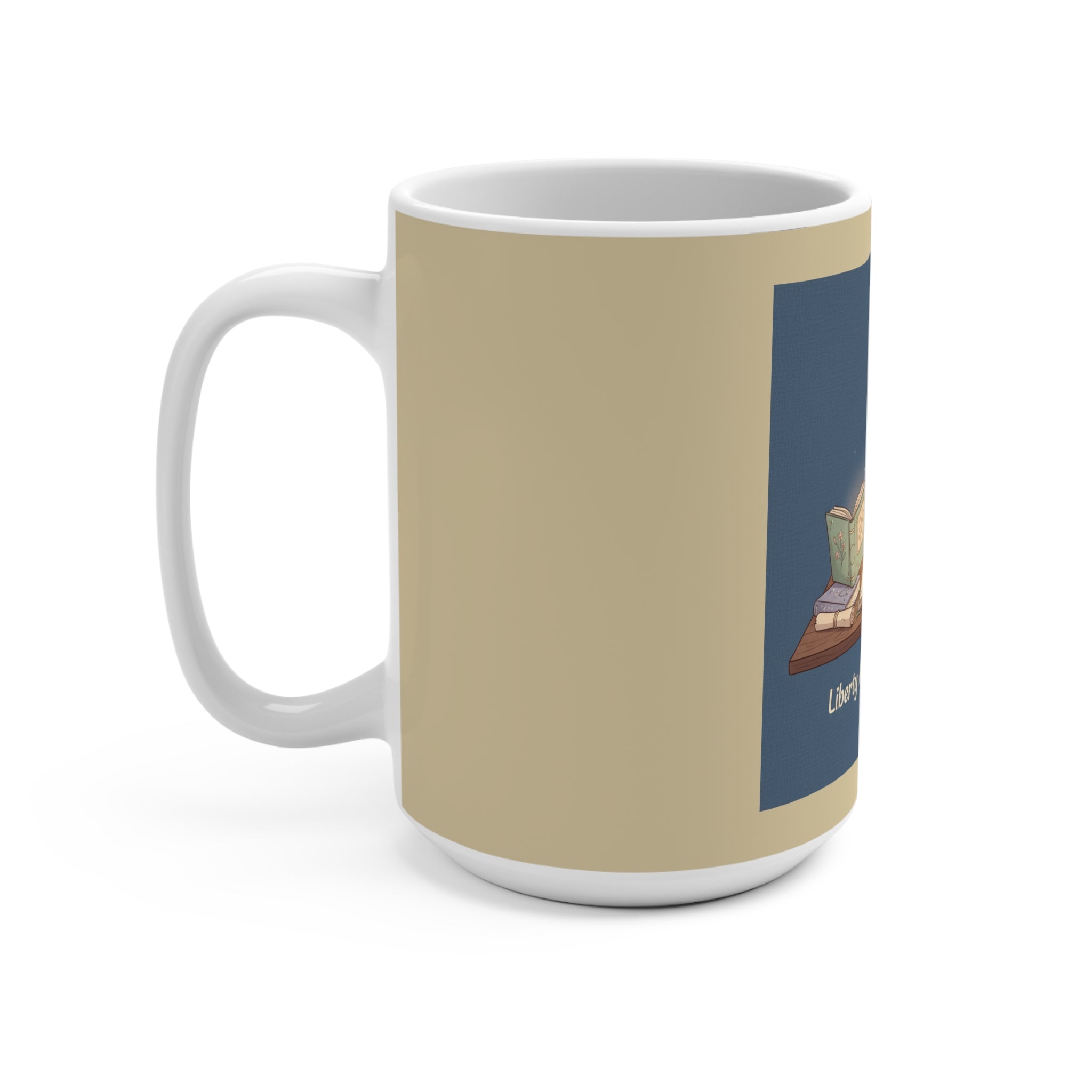 Rabbit Mug 15oz – Liberty and Justice for All