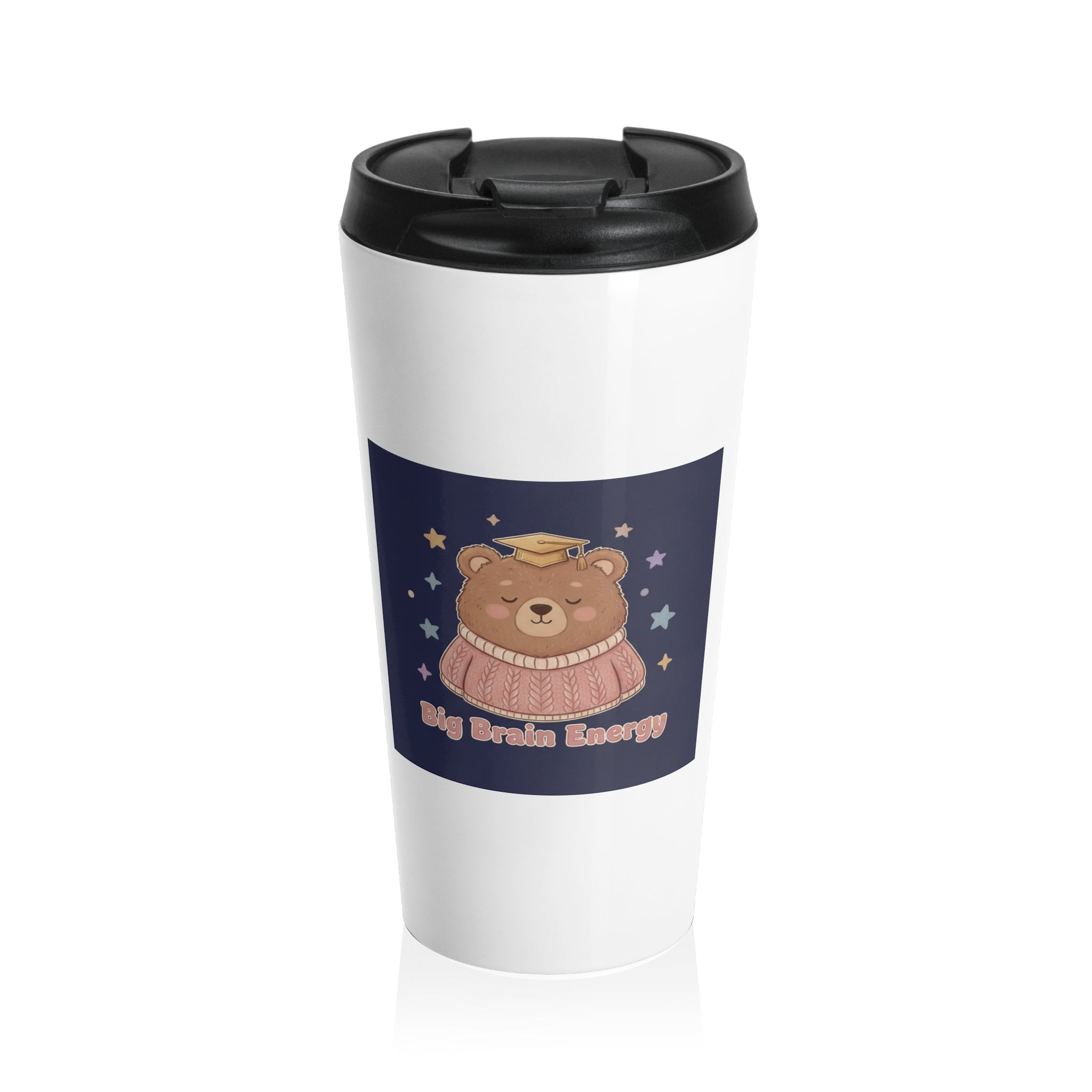 Bear Travel Mug – Big Brain Energy
