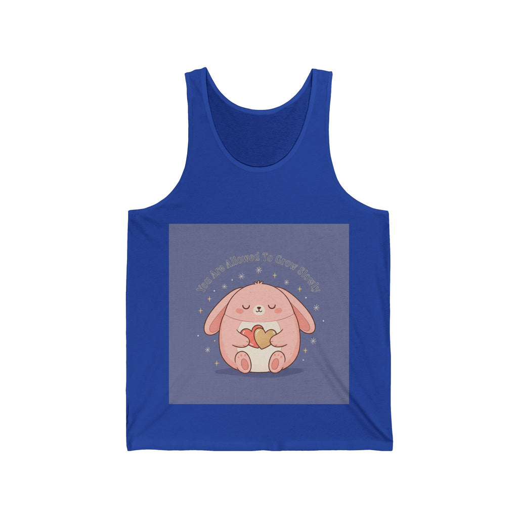 Rabbit Tank Top – You Are Allowed to Grow Slowly