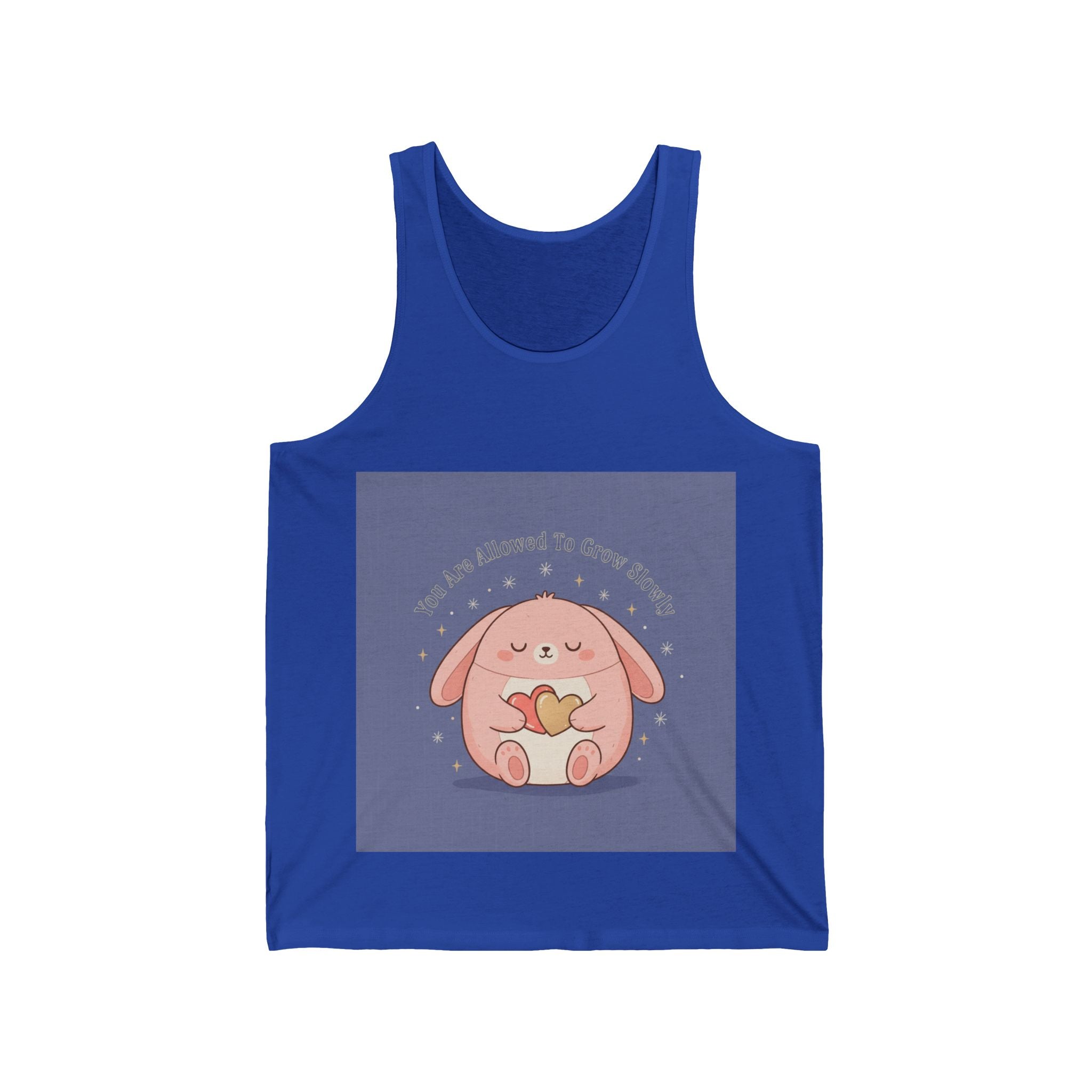 Rabbit Tank Top – You Are Allowed to Grow Slowly