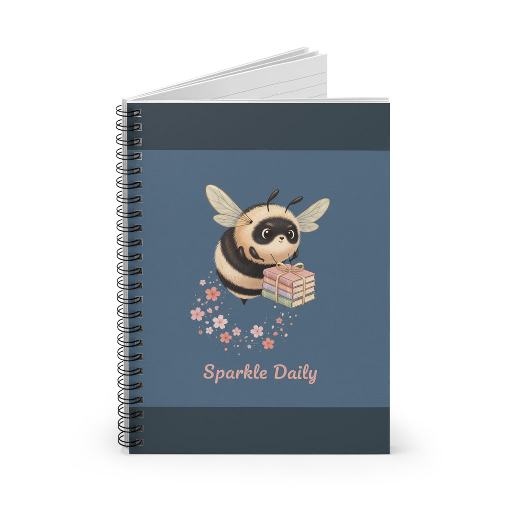Bee Spiral Notebook – Sparkle Daily